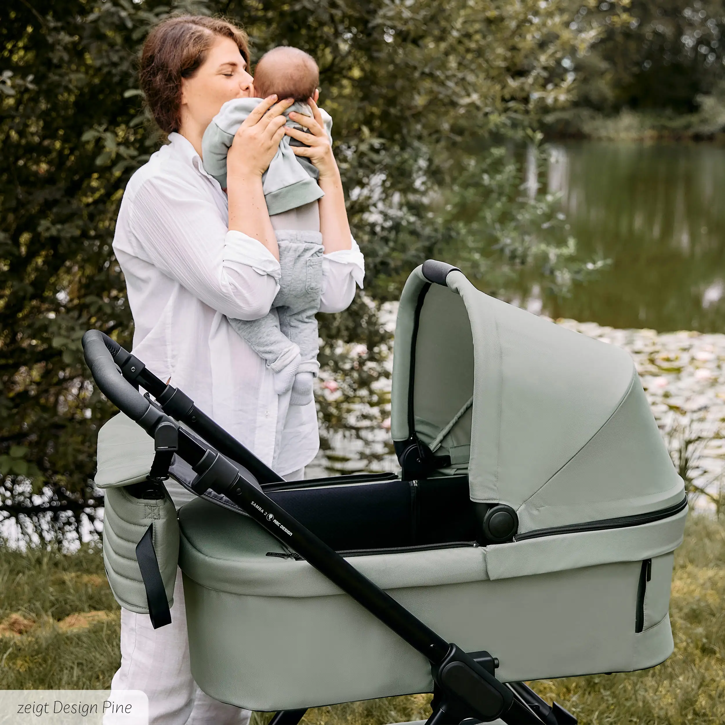 Poussette 2en1 Samba 2 - Coal Poussette 2en1 Samba 2 - Coal