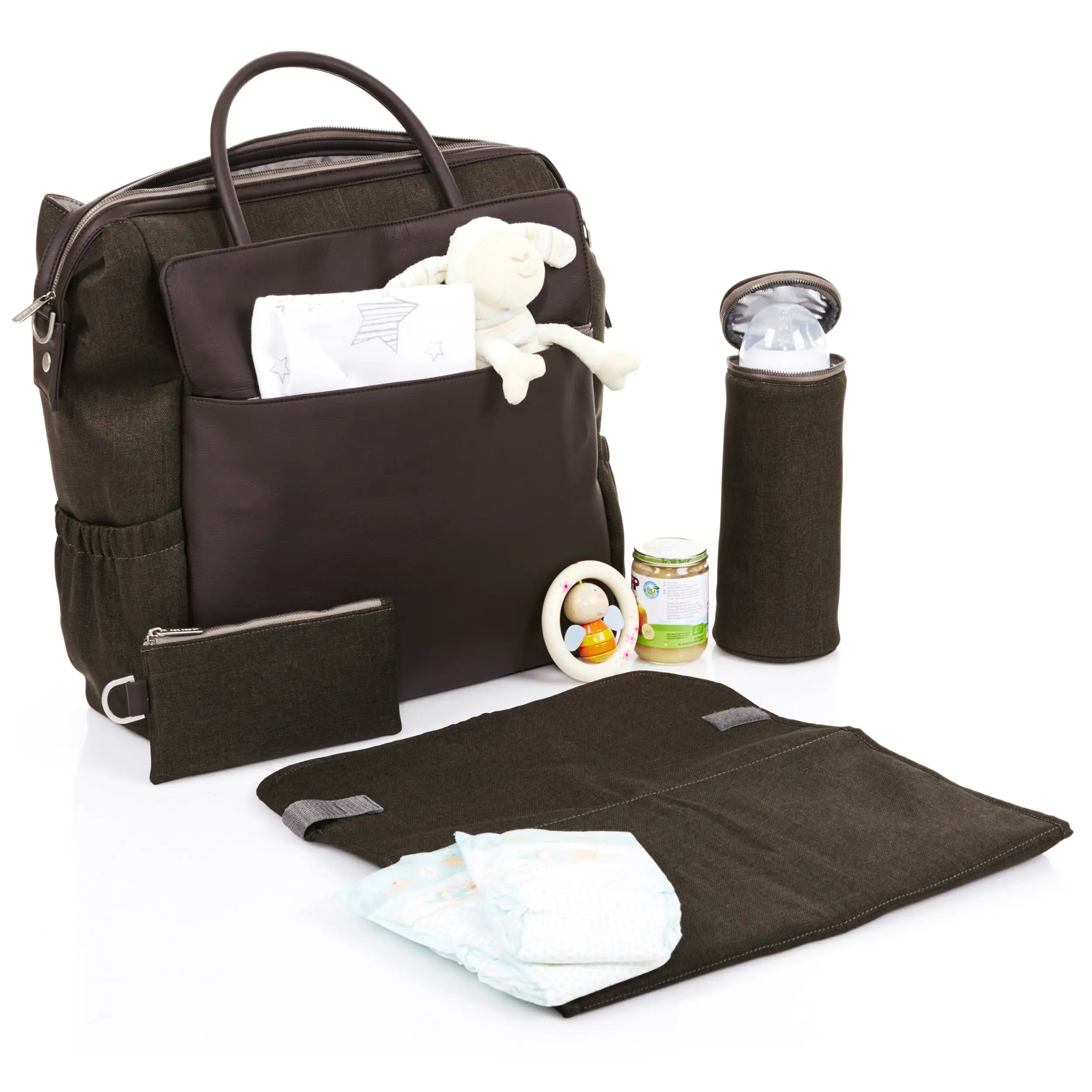 Wickeltasche Jetset - Leaf