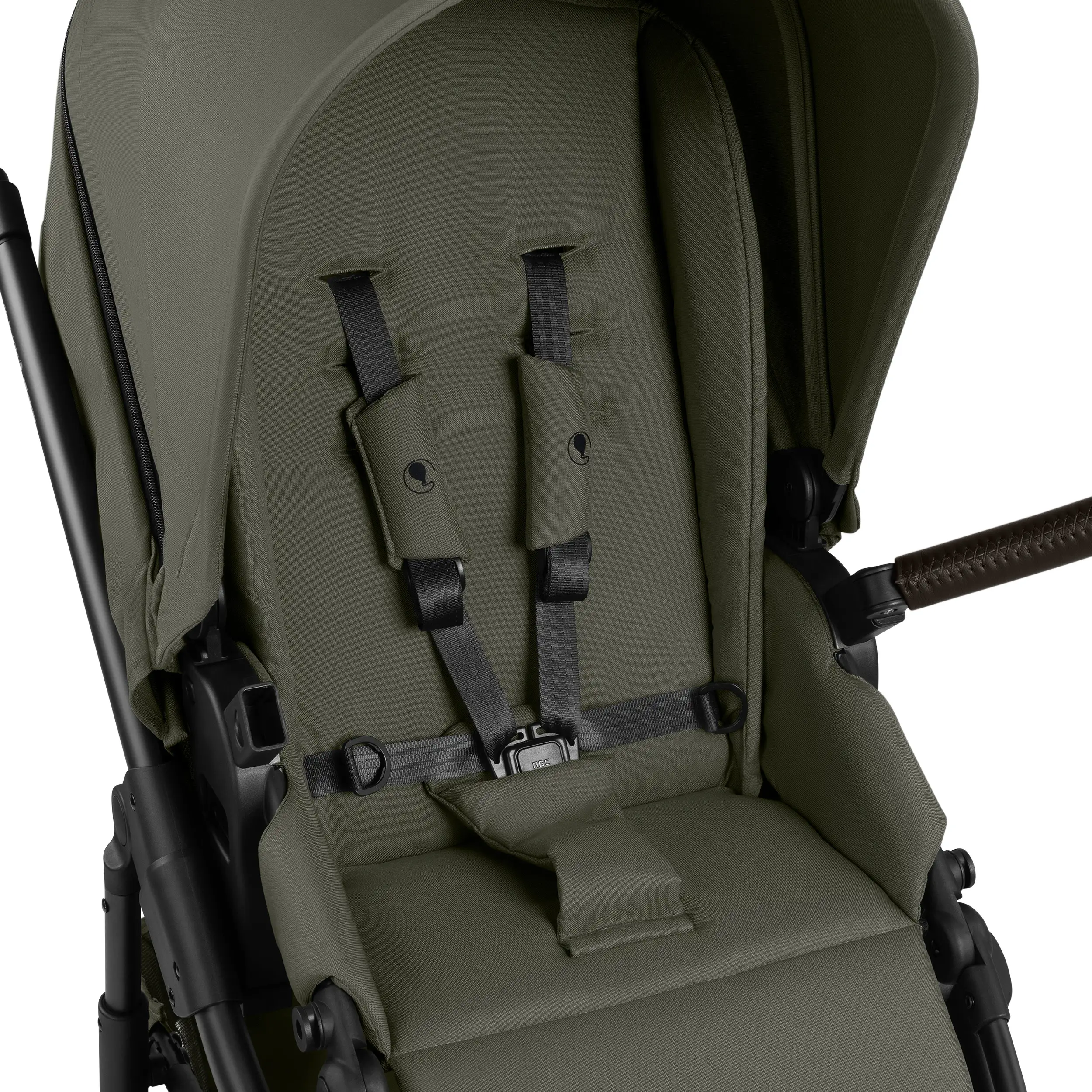3in1 Kinderwagen-Set Salsa Core inkl. Babyschale Calla mit Liegefunktion - Olive