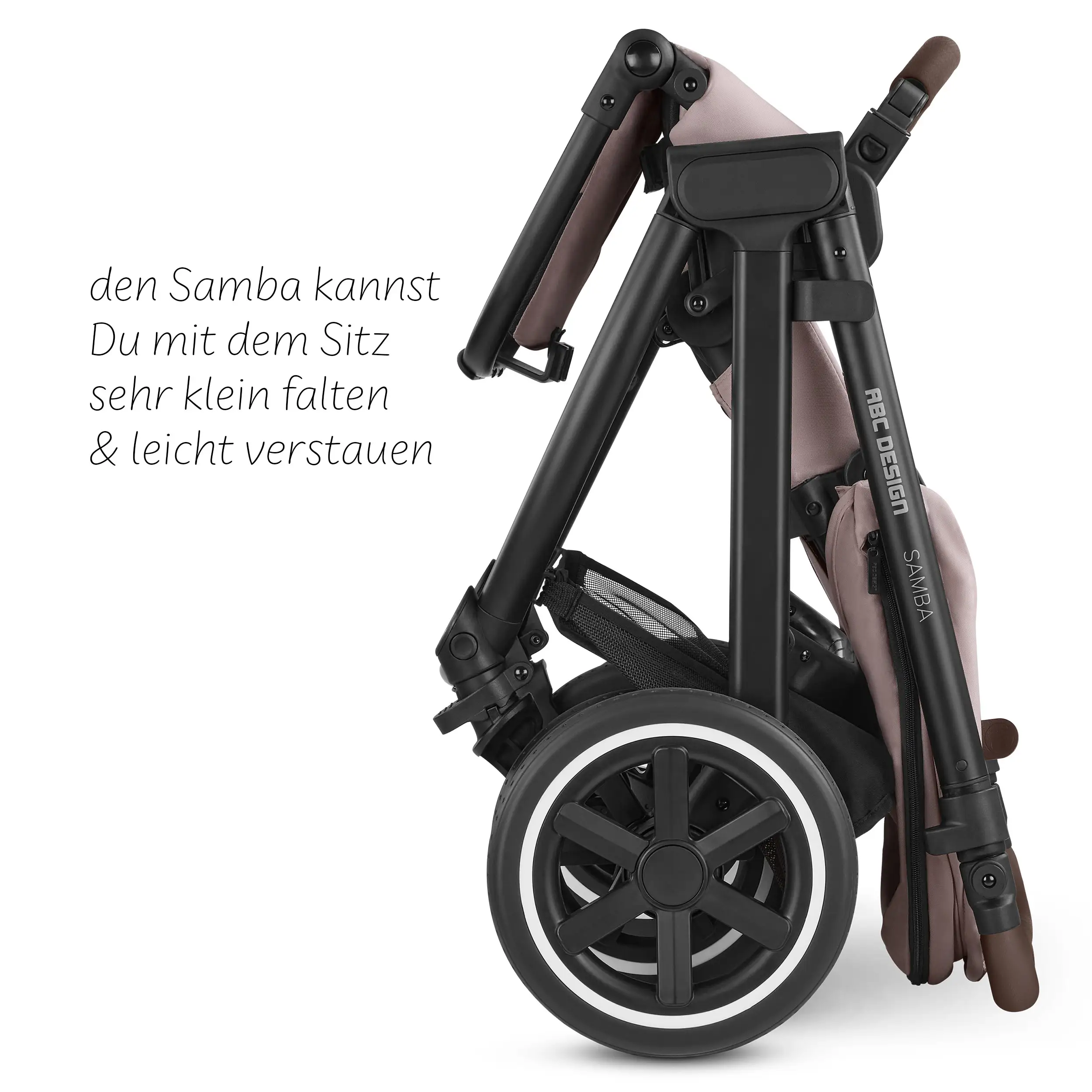Kombi-Kinderwagen Samba - Berry