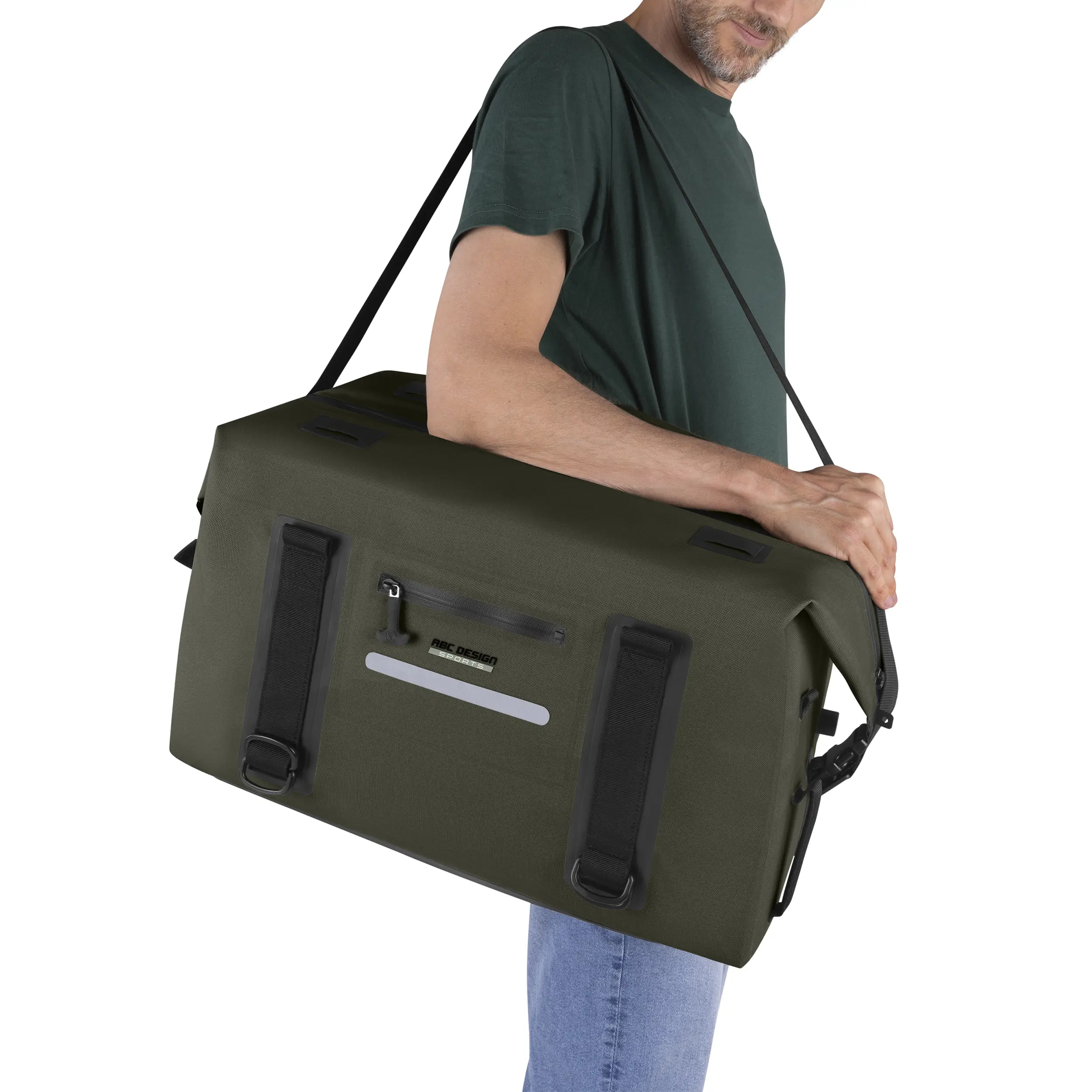 Bolsa de viaje Locarno 45L para uso diario, viajes y uso profesional - Aguacate