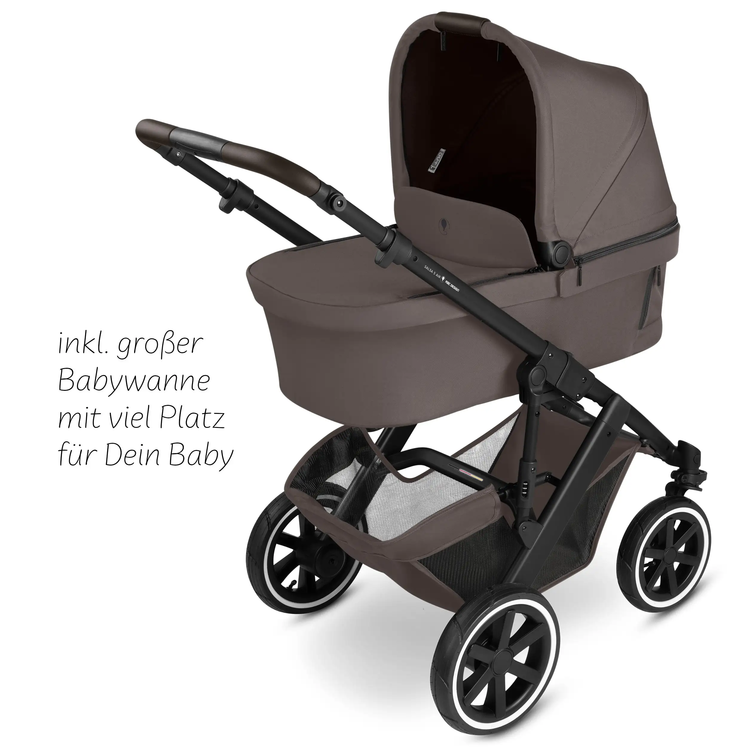 2in1 Kinderwagen-Set Salsa 5 Air - Marron
