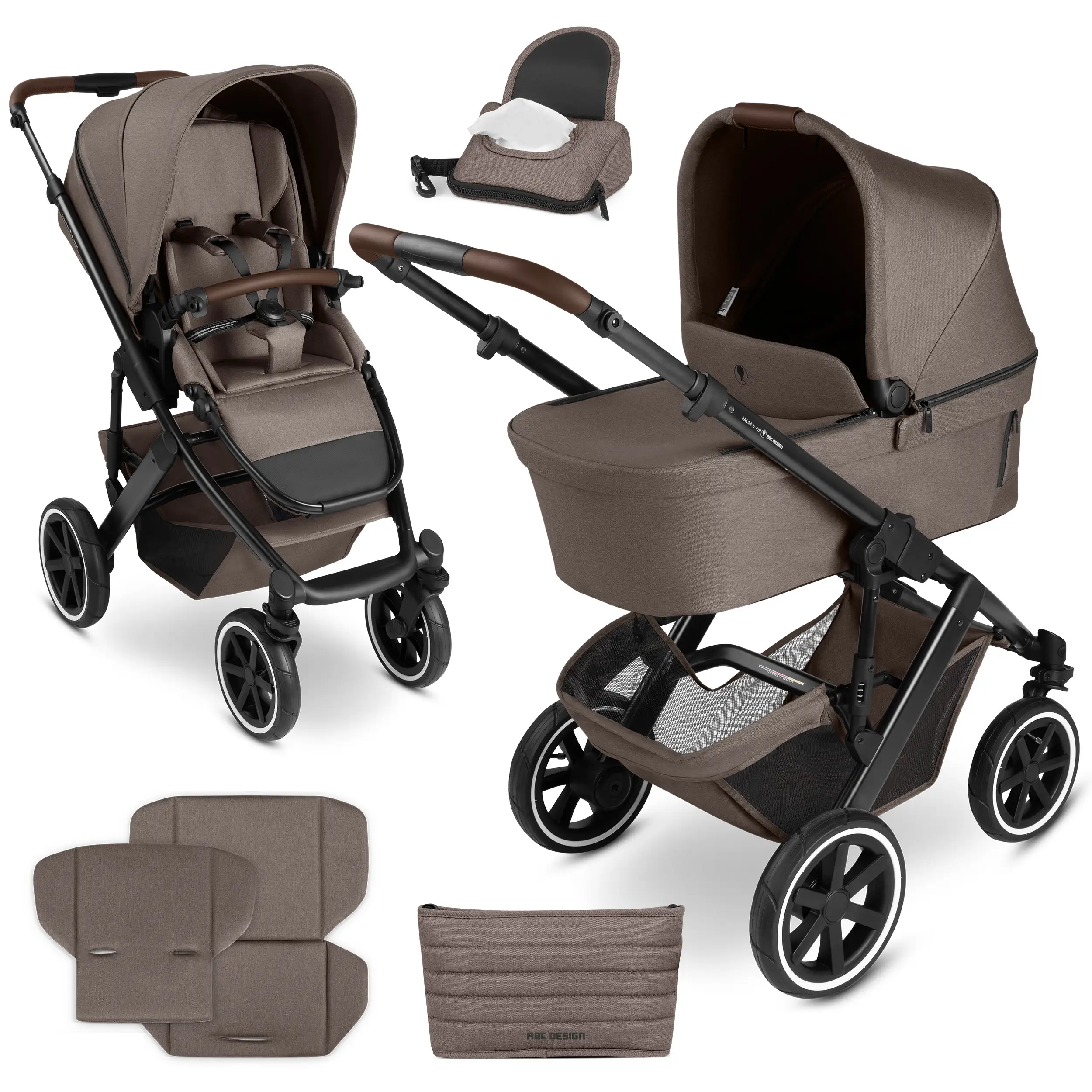 2in1 Stroller Salsa 5 Air - Nature 2in1 Stroller Salsa 5 Air - Nature