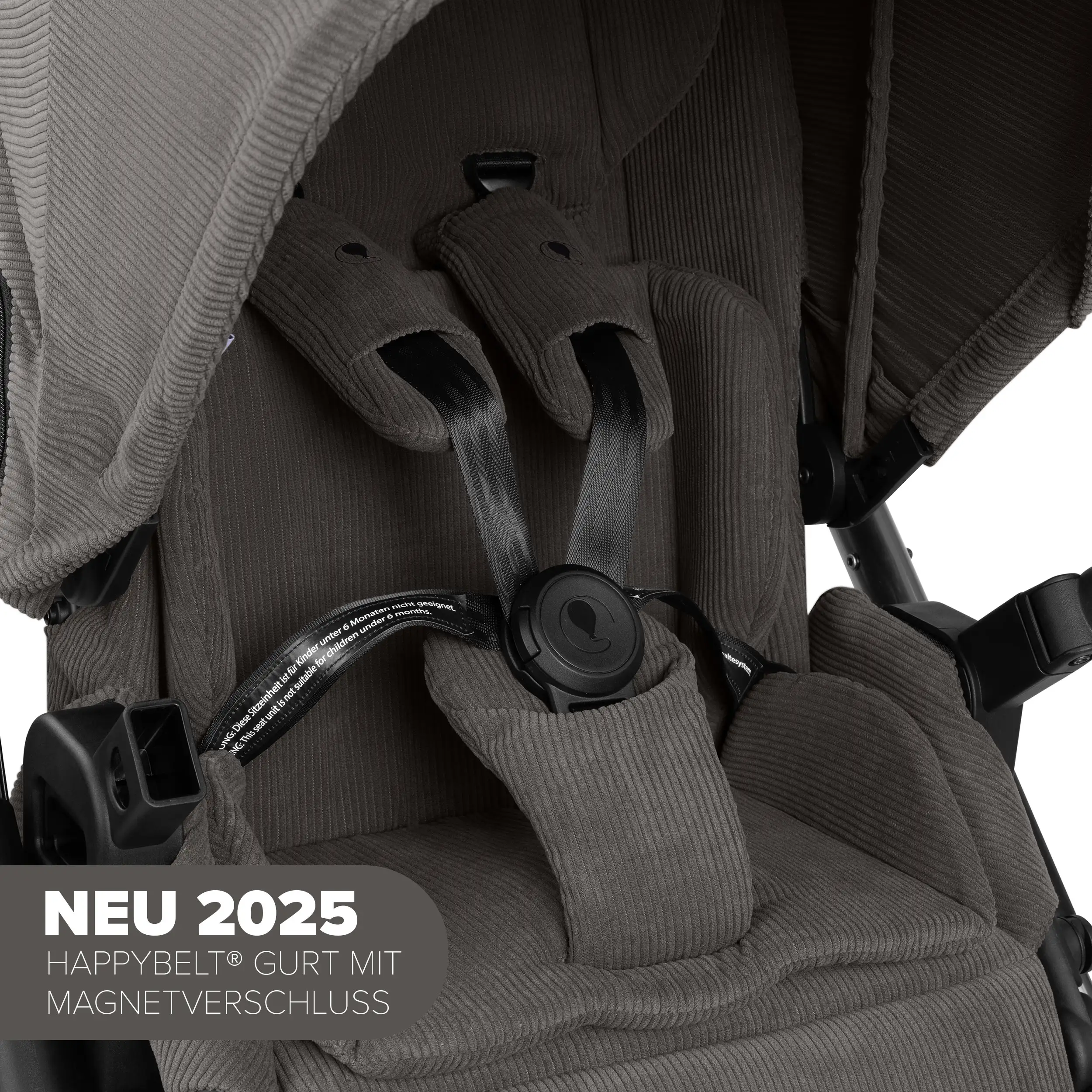 Poussette Samba 2 - Almond Poussette Samba 2 - Almond