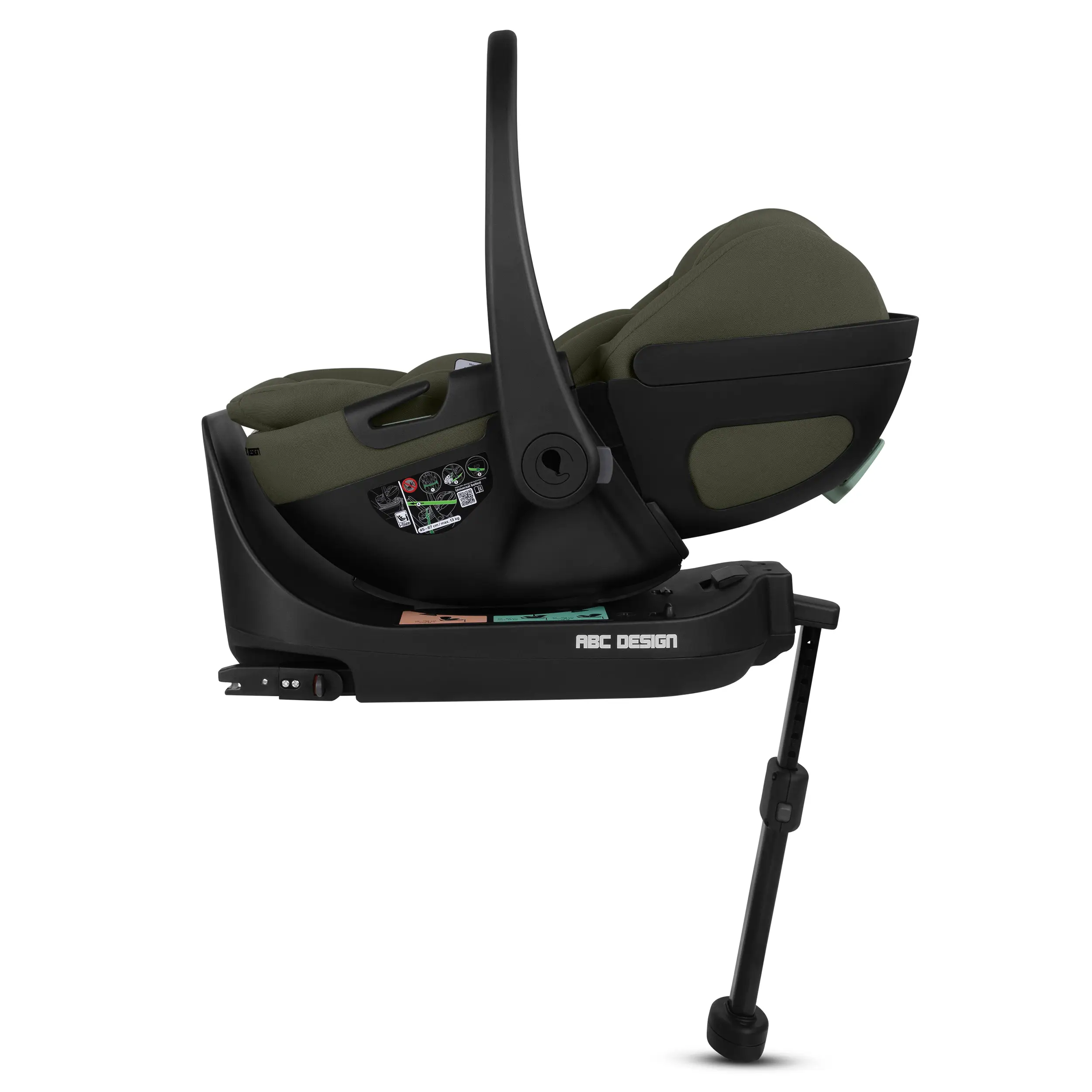Calla i-Size Infant Car Seat with Reclining Function - Olive