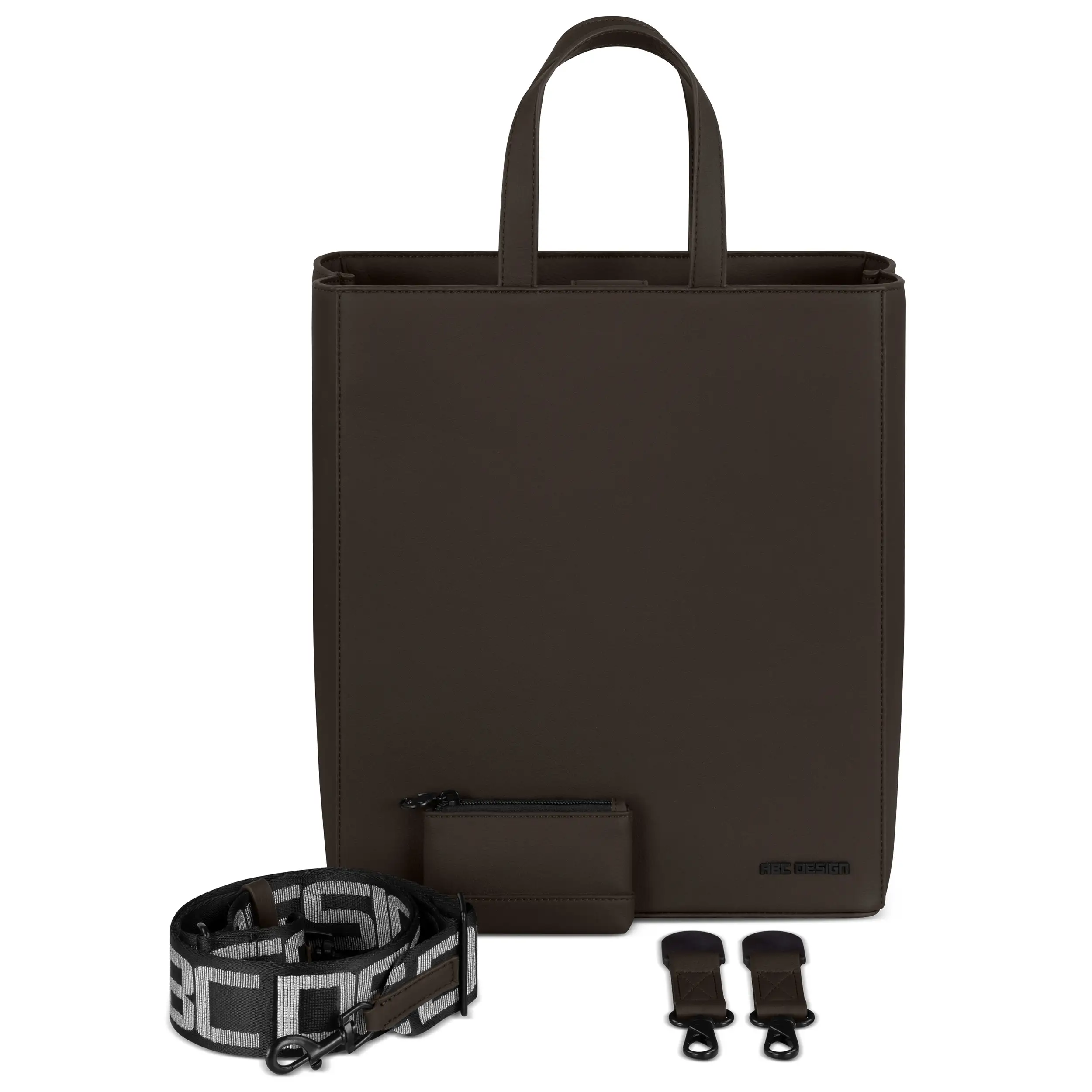 Carrier Bag Tote Bag Daily - Dark Brown Carrier Bag Tote Bag Daily - Dark Brown