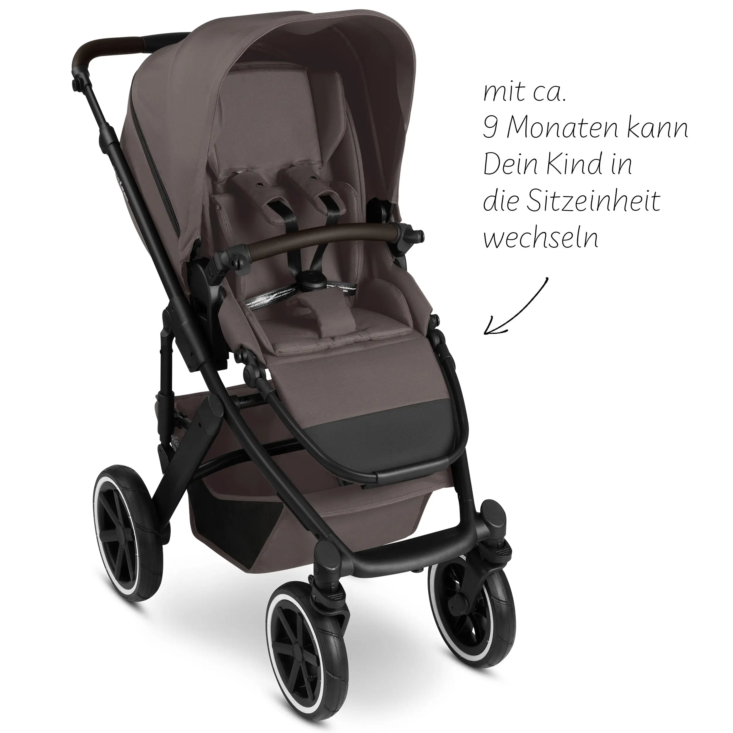 2in1 Kinderwagen-Set Salsa 5 Air - Marron