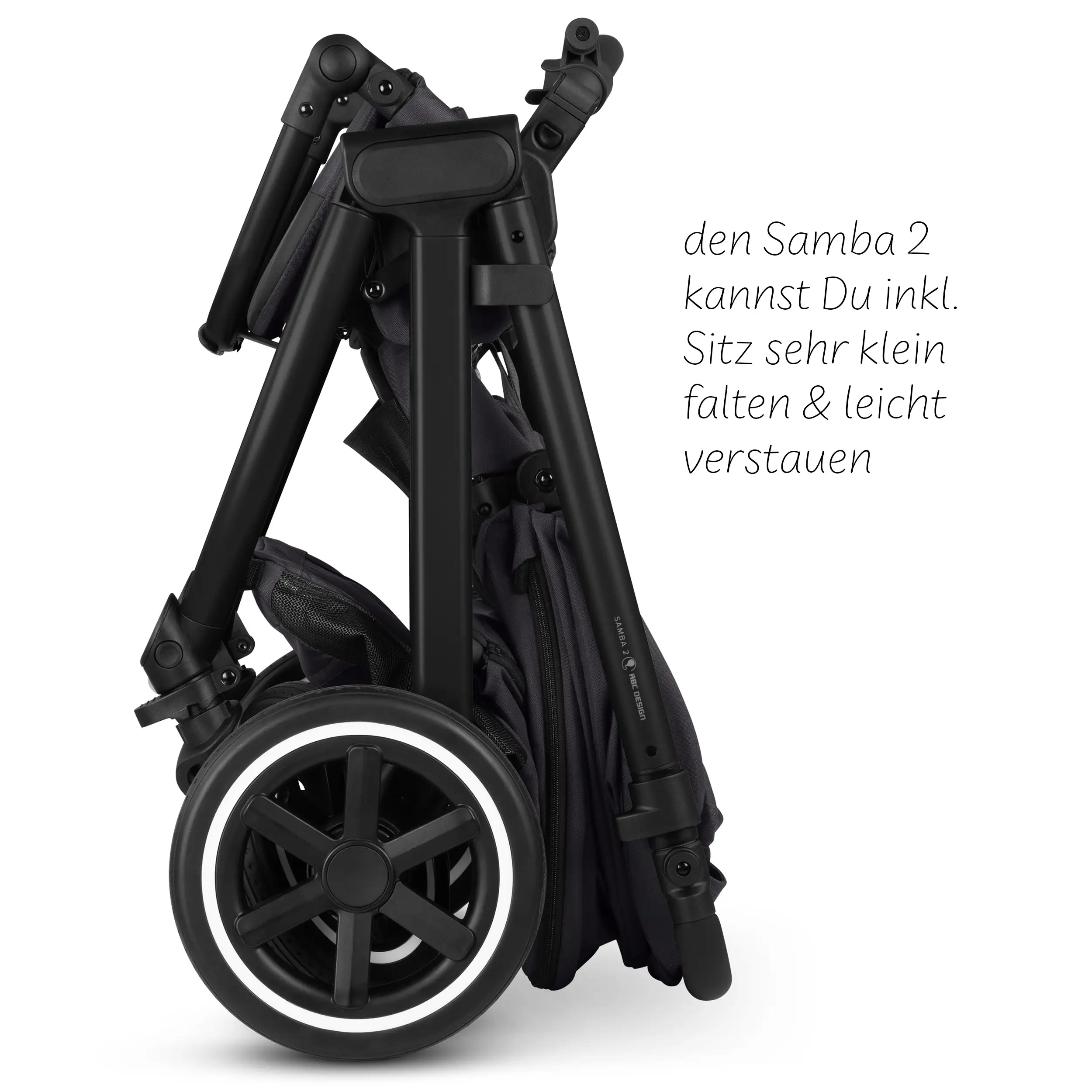 3in1 Stroller set Samba 2 incl. infant car seat Maxi Cosi Pebble 360 Pro 2 - Coal