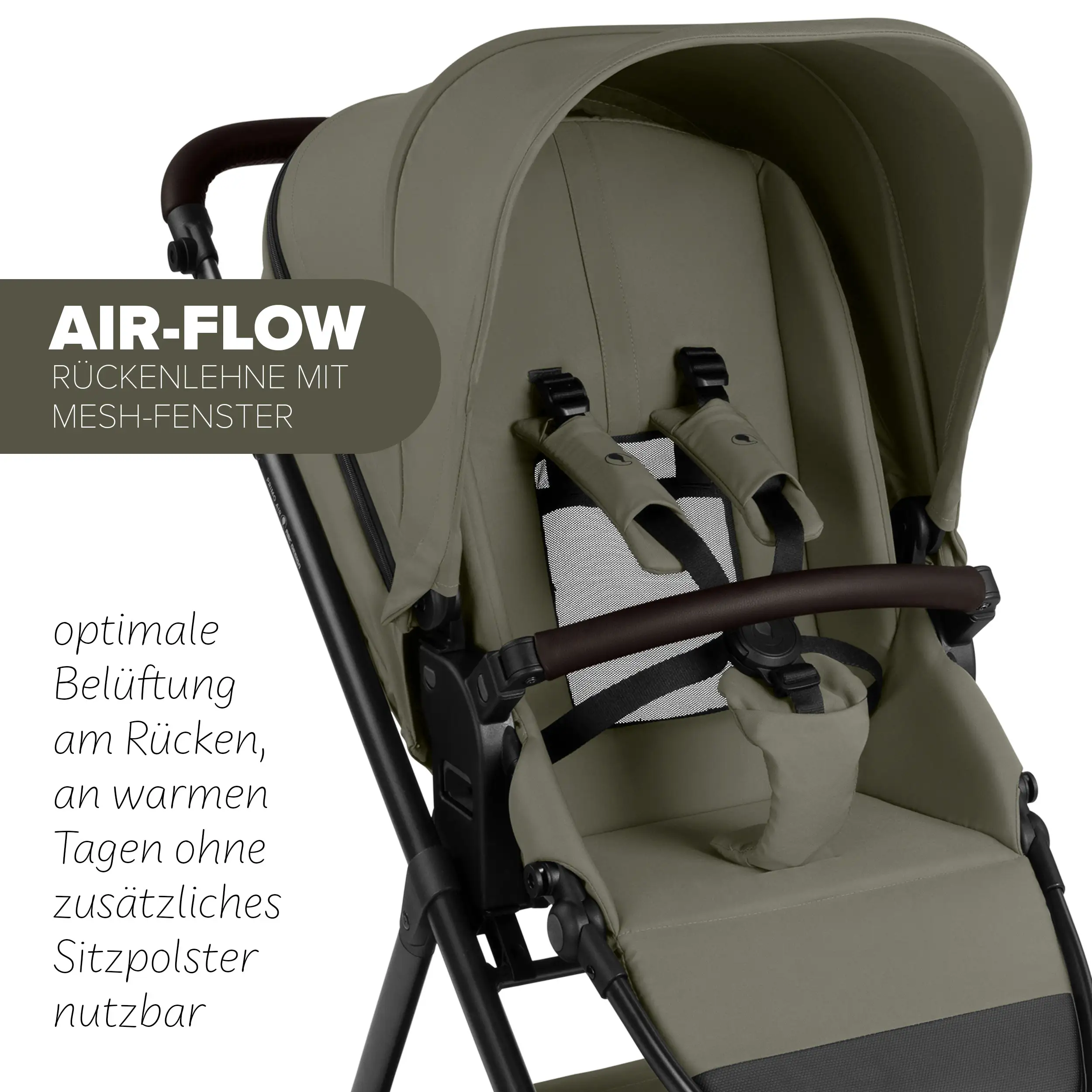 Travel-Set Primo Air inkl. Autositz für Neugeborene - Wheat Travel-Set Primo Air inkl. Autositz für Neugeborene - Wheat