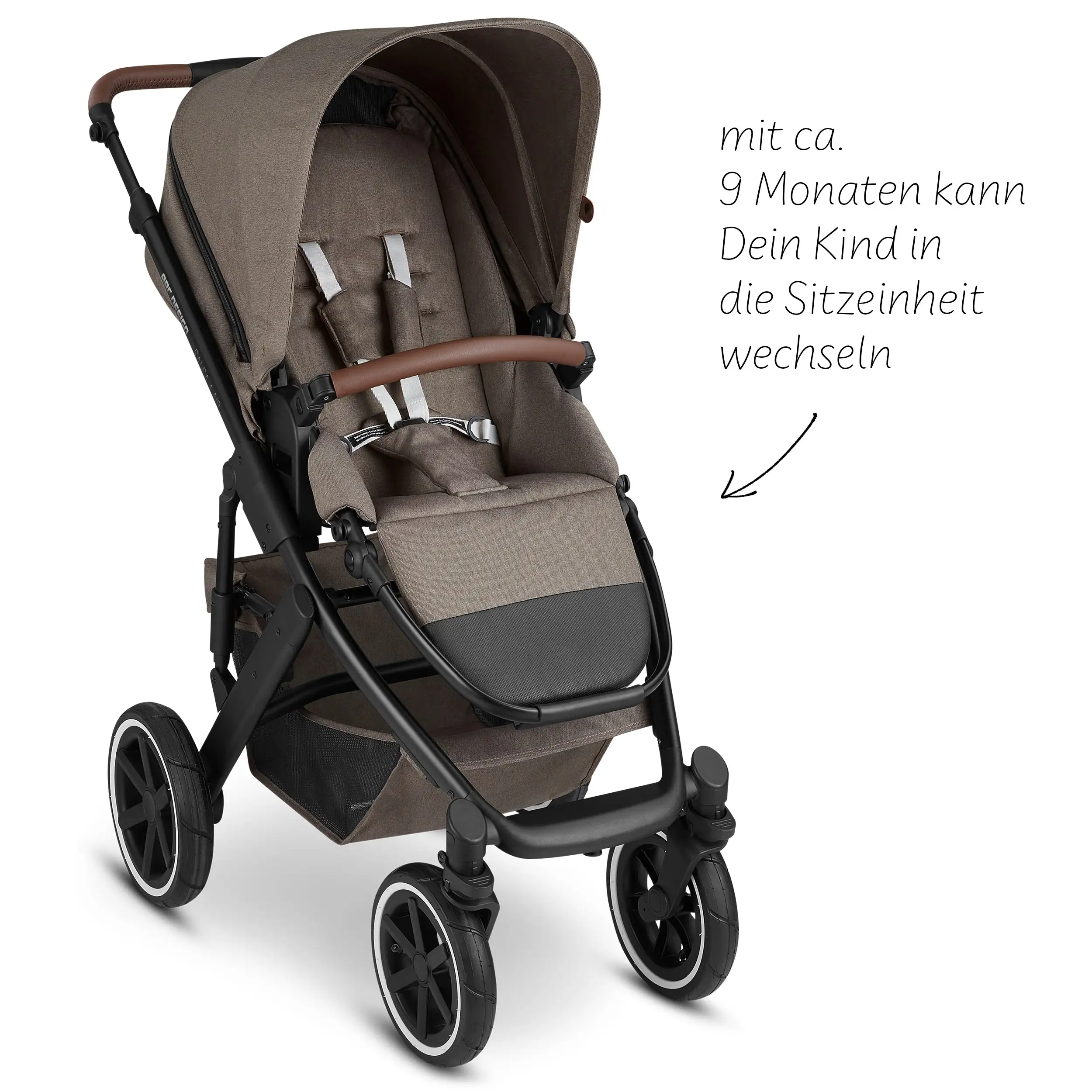 ABC Design Kombi Kinderwagen Salsa 4 Air Nature