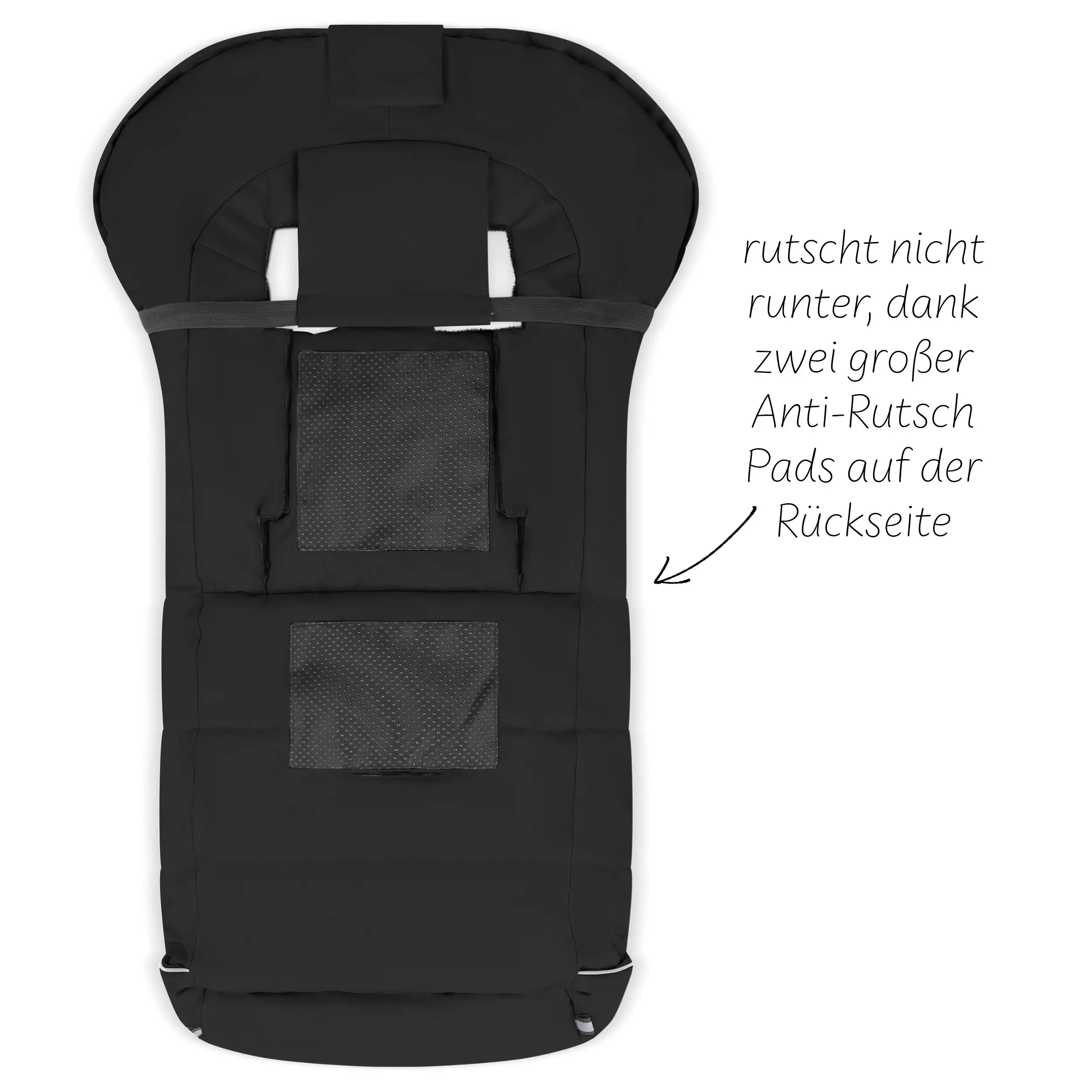 Zubehör Set Kinderwagen - Wickeltasche, Winterfußsack, Regenschutz & Moskitonetz - Black Zubehör Set Kinderwagen - Wickeltasche, Winterfußsack, Regenschutz & Moskitonetz - Black