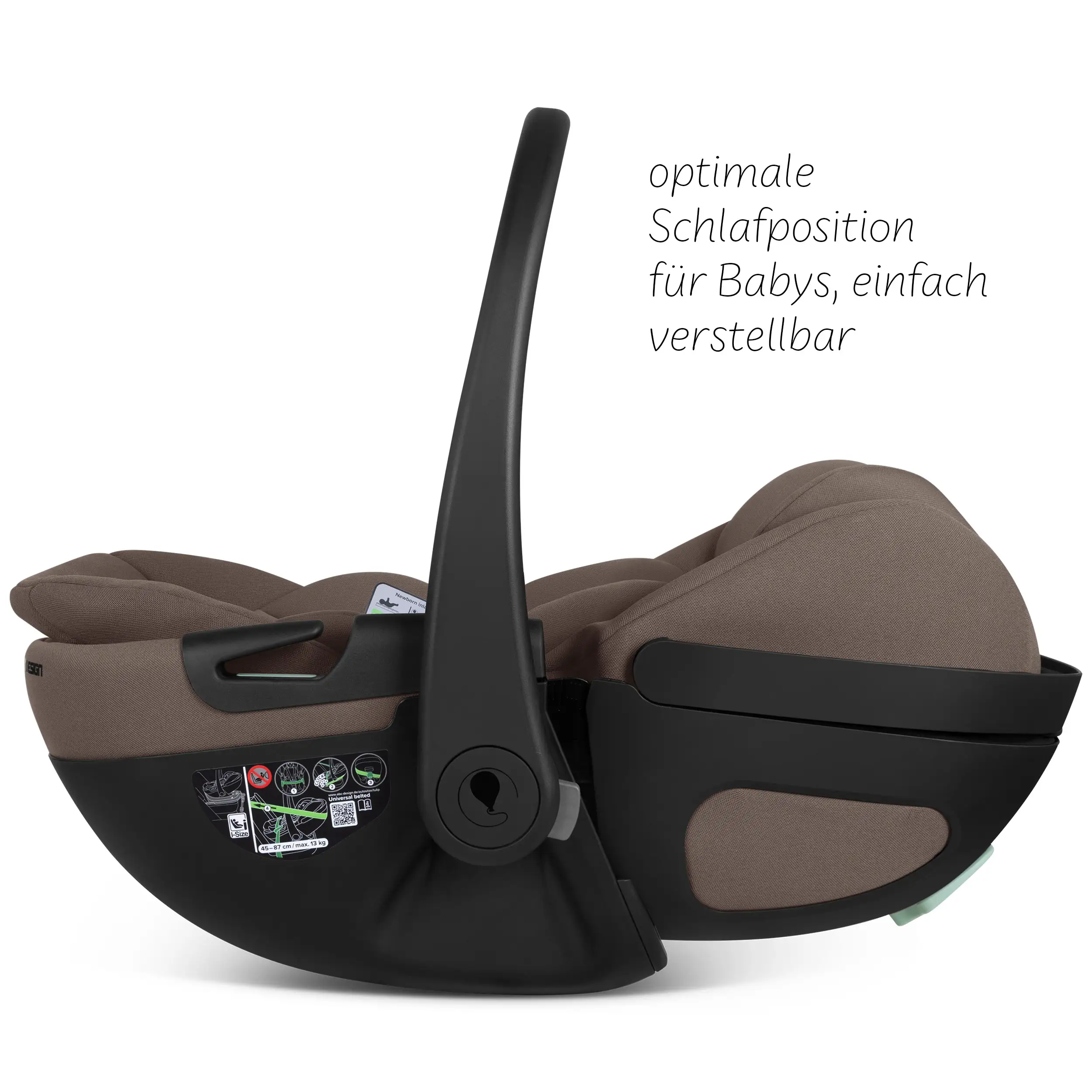 Babyschale mit Liegefunktion Calla i-Size - Nature Flex