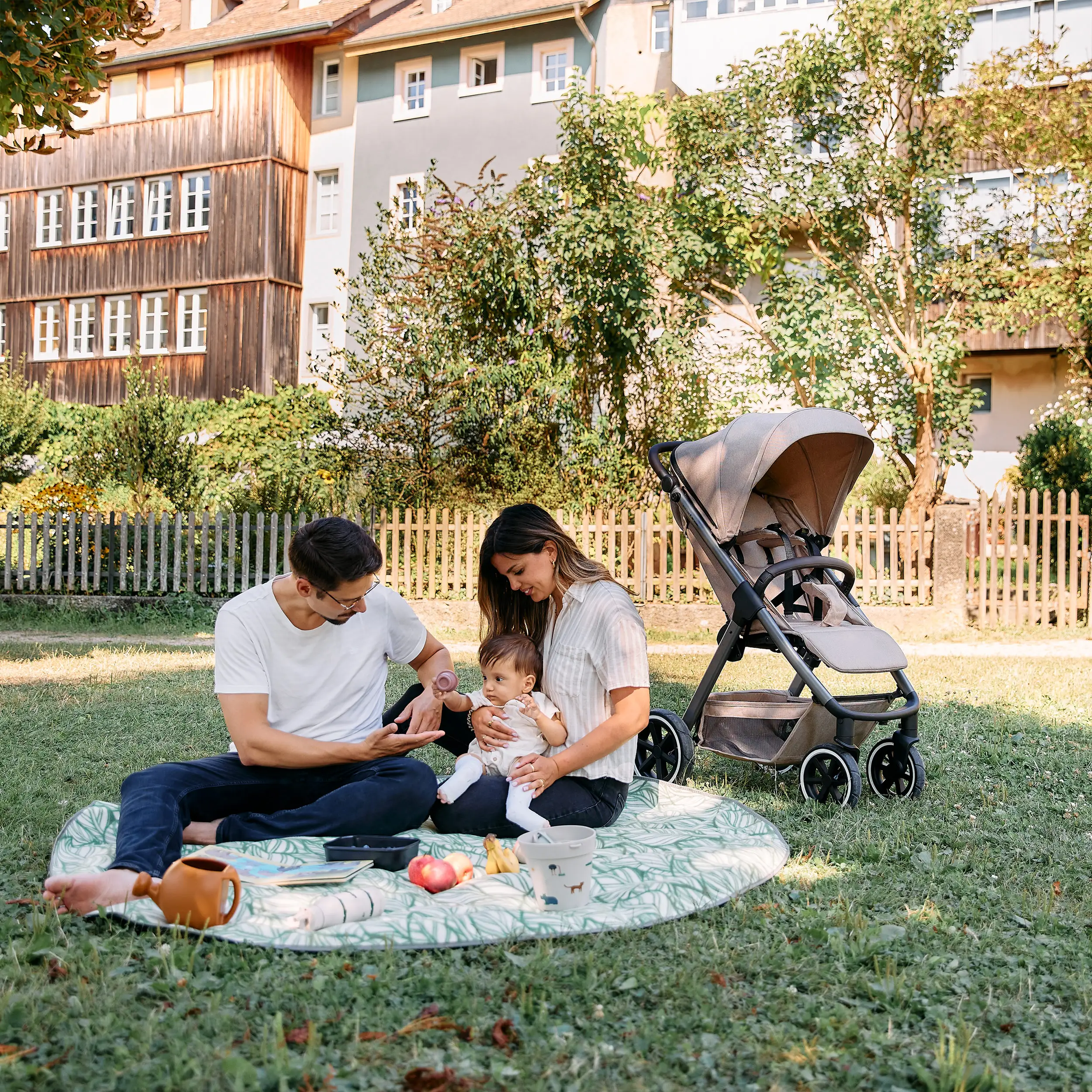 Poussette Avus 2 Air  avec pneus à air - Camel Poussette Avus 2 Air  avec pneus à air - Camel