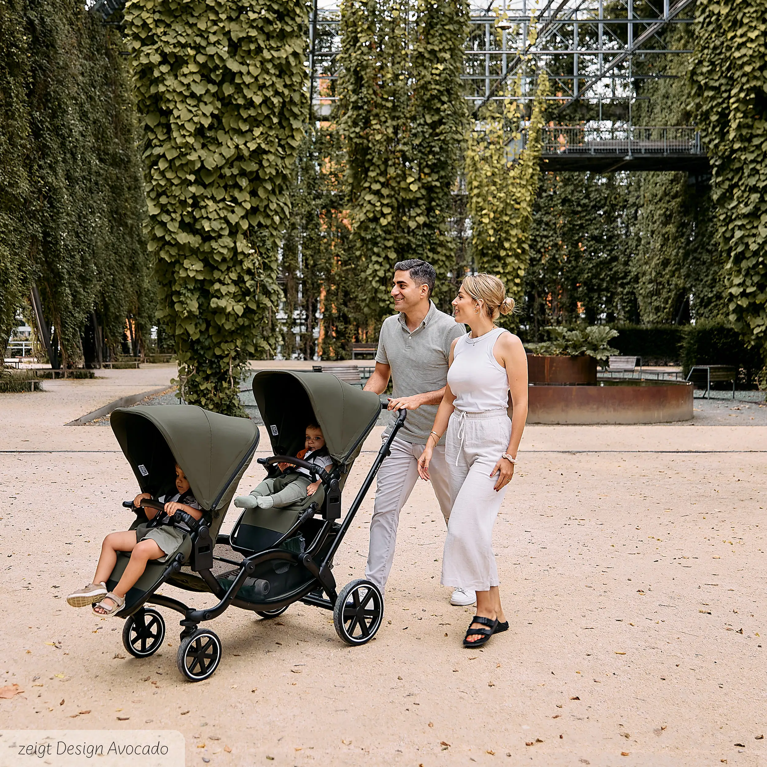 Poussette double Zoom 2 - Camel Poussette double Zoom 2 - Camel