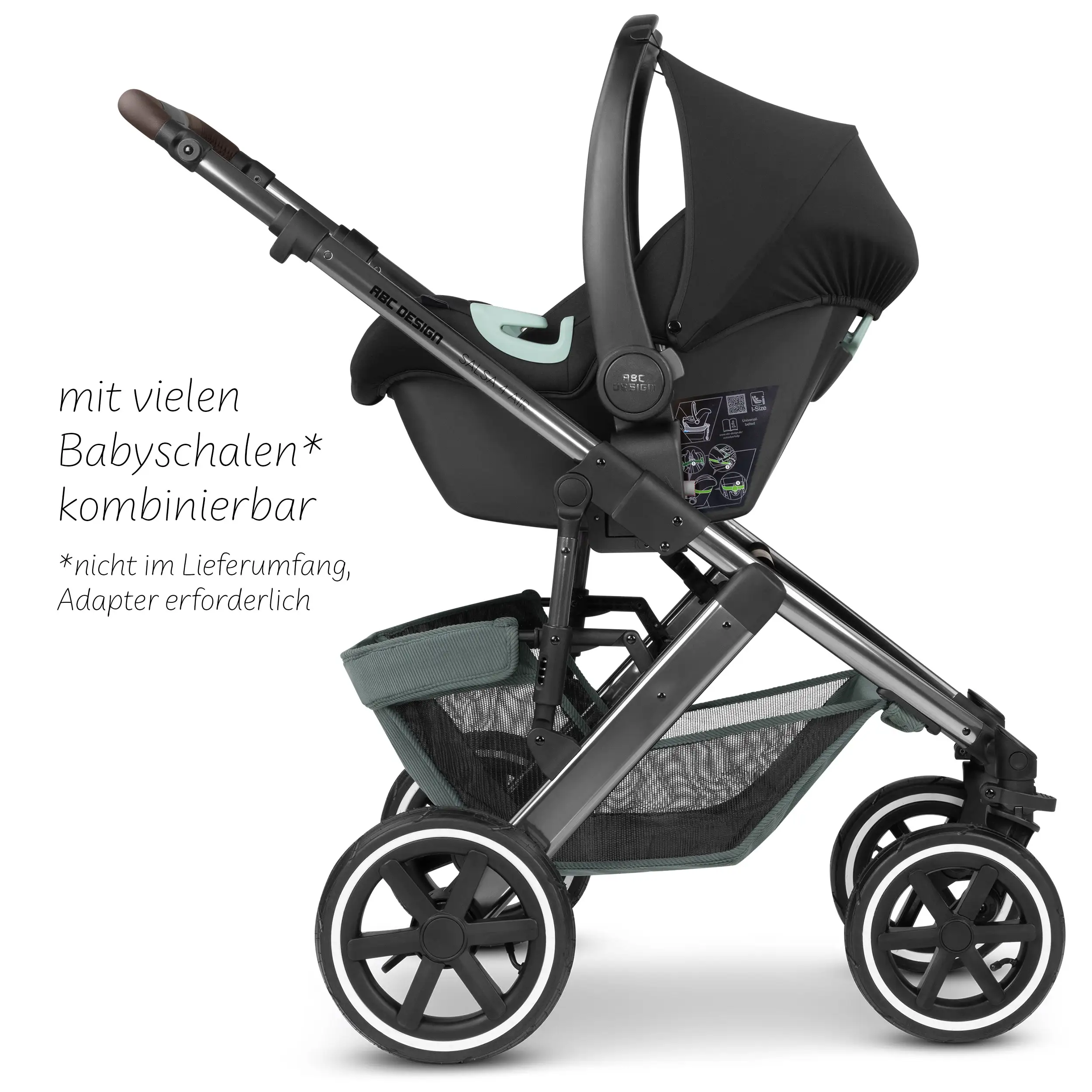 Kombi-Kinderwagen Salsa 4 Air - Aloe