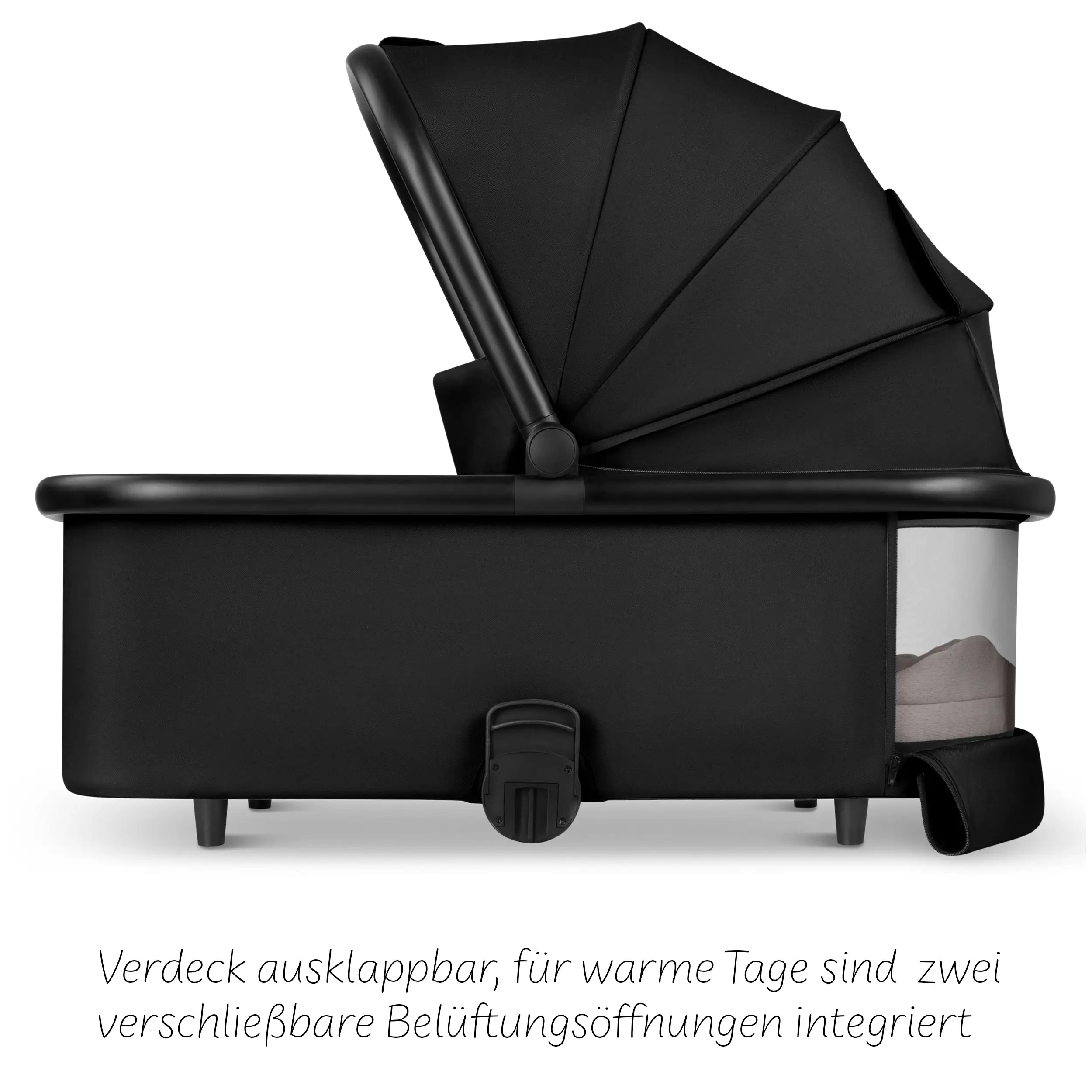 2in1 Stroller S Three - Black 2in1 Stroller S Three - Black