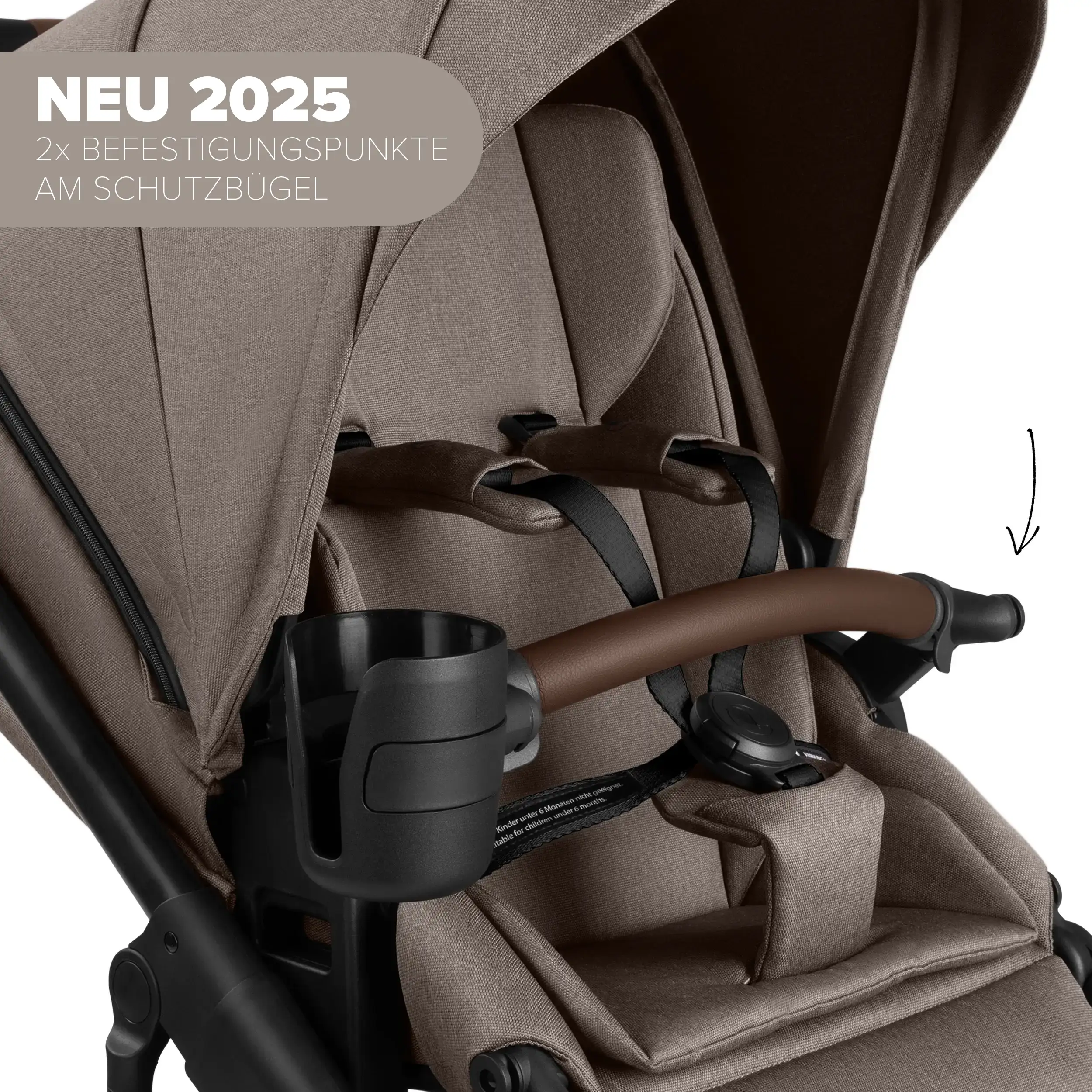 Kombi-Kinderwagen Salsa 5 Air - Nature