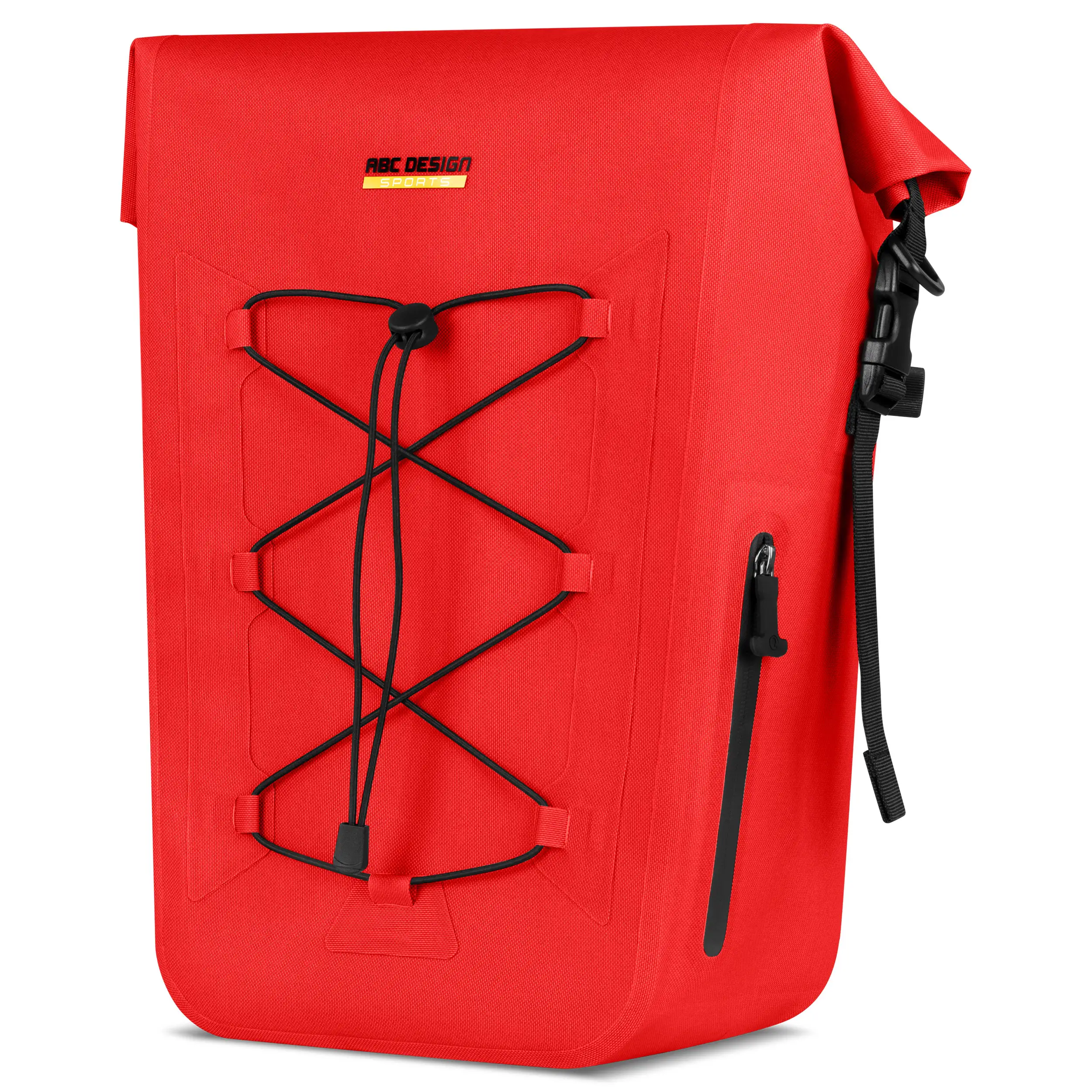 Satteltasche Sion 20L für Kinderwagen Fahrradanhänger & Alltag - Mango