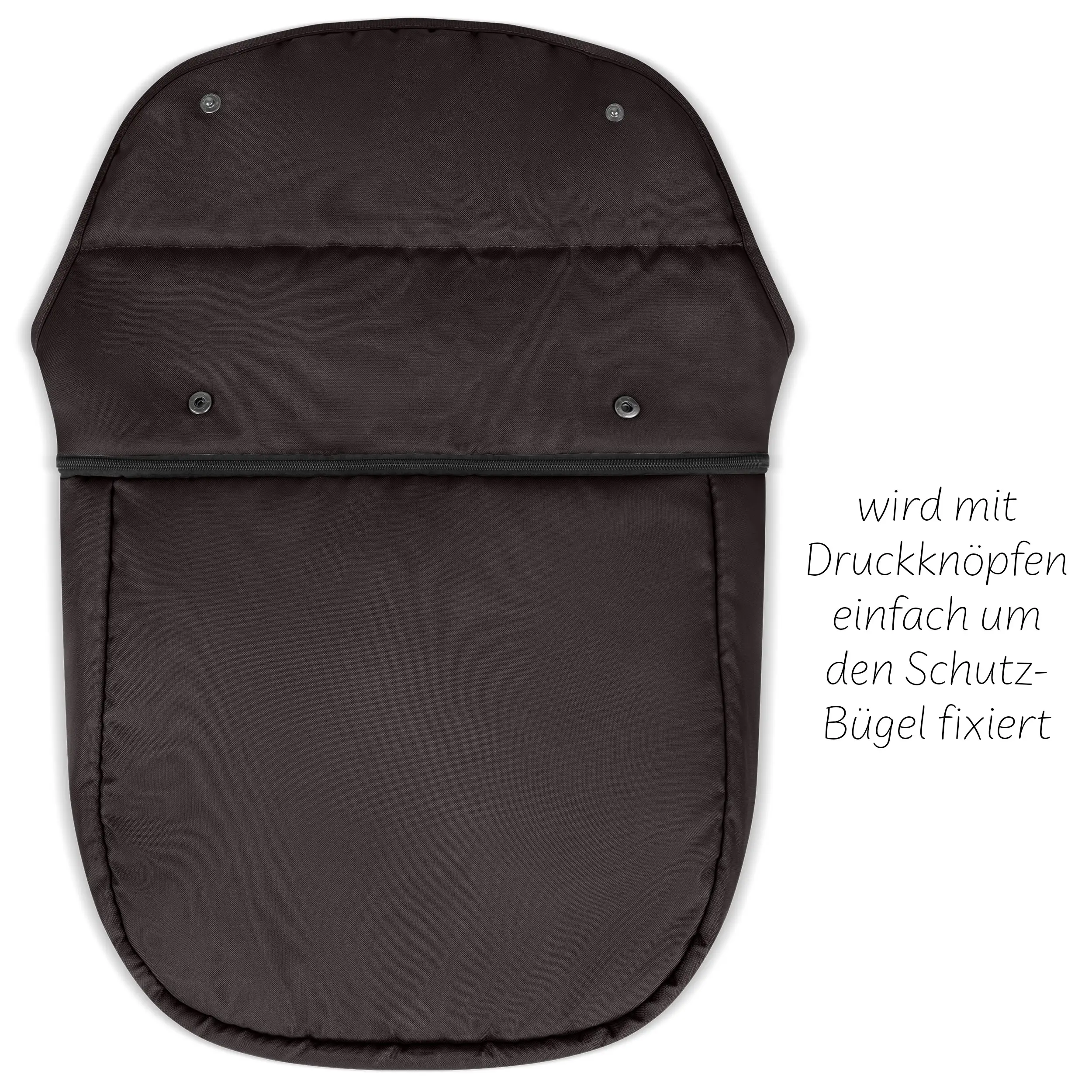 Boot Cover for Stroller - Espresso