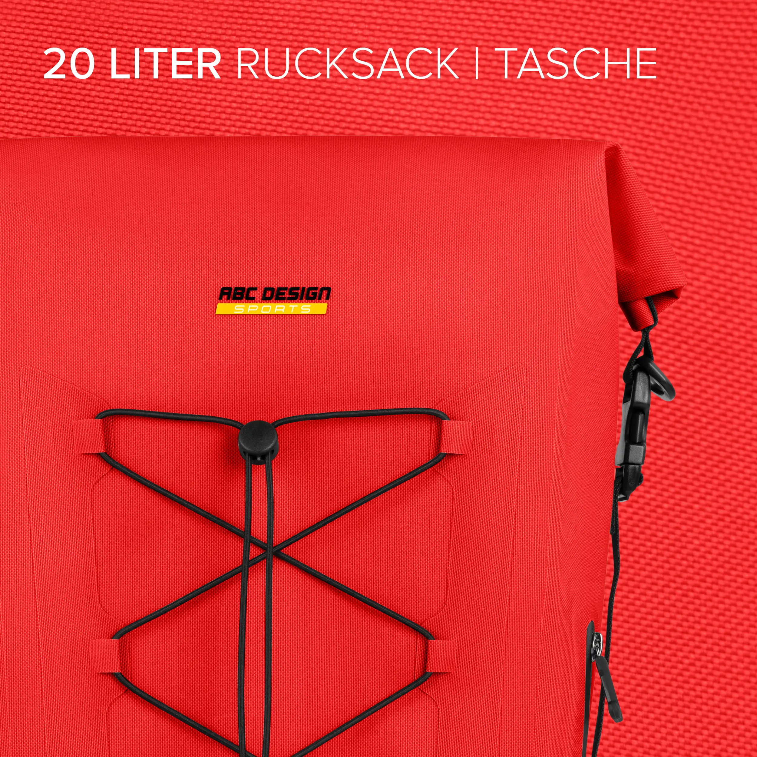 Premium Outdoor-Rucksack Lausanne 20L für Stadt & Natur - Mango