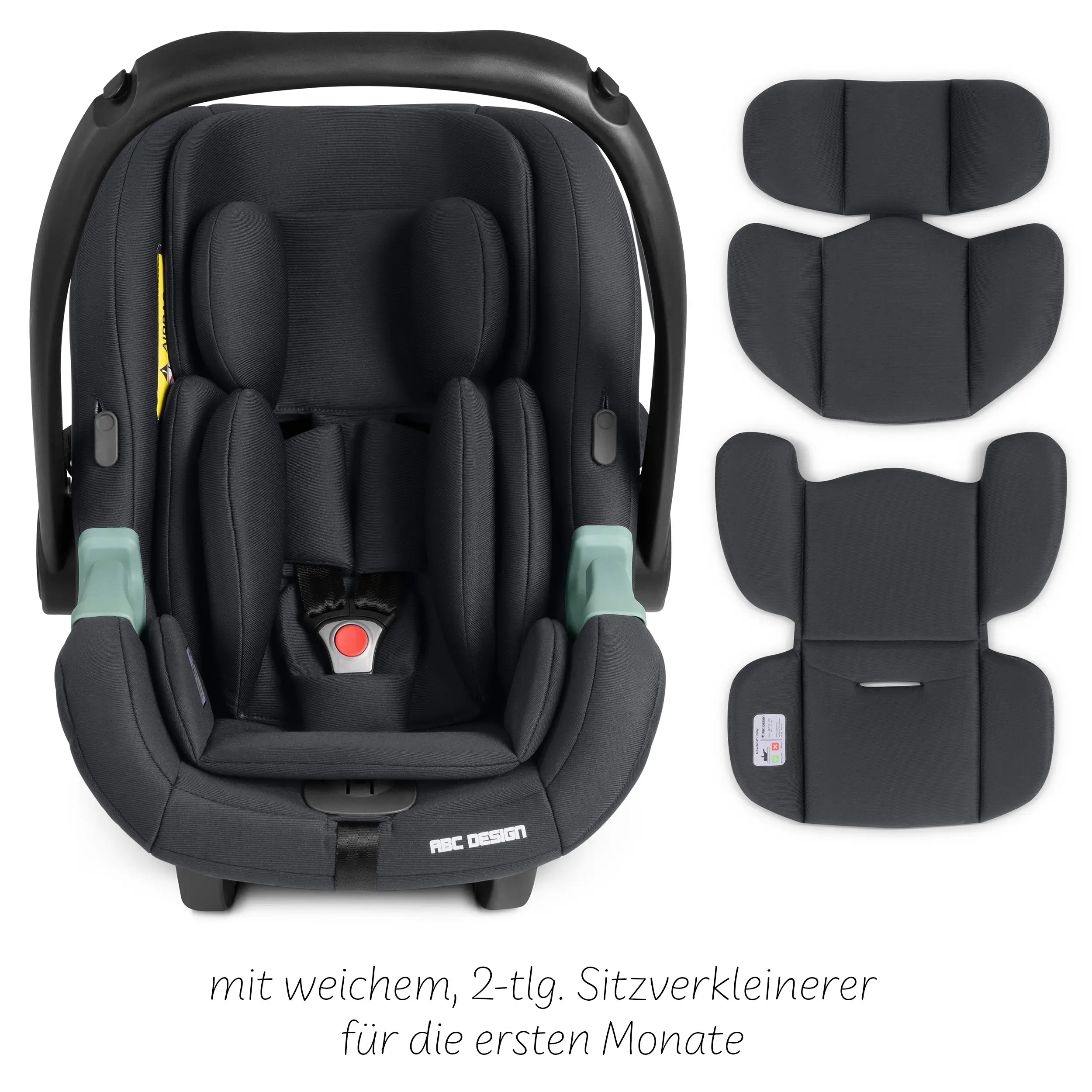 Silla de coche para bebés Tulip i-Size incl. base giratoria ISOFIX Root - Negro