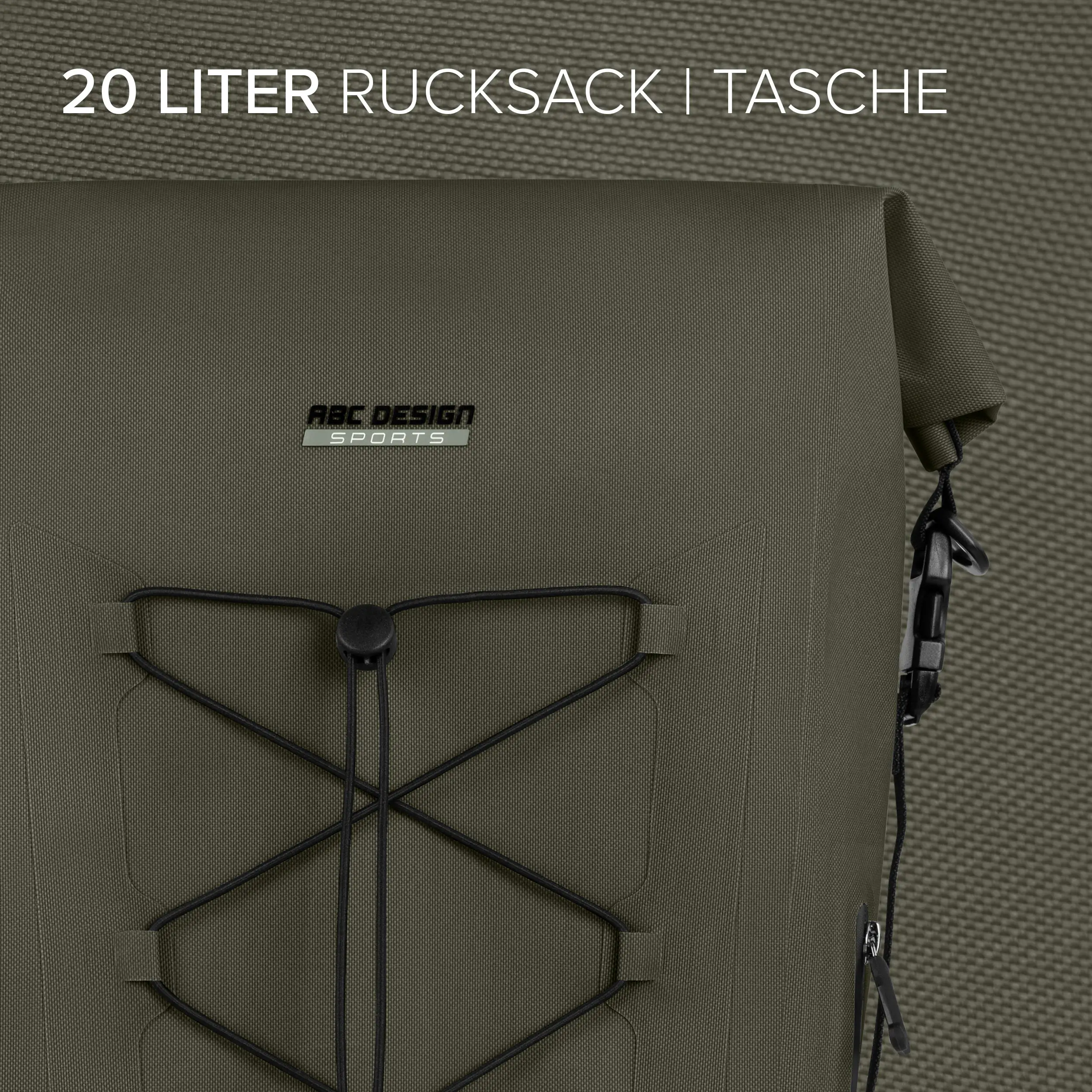 Mochila outdoor premium Lausanne 20L para ciudad y naturaleza - Avocado