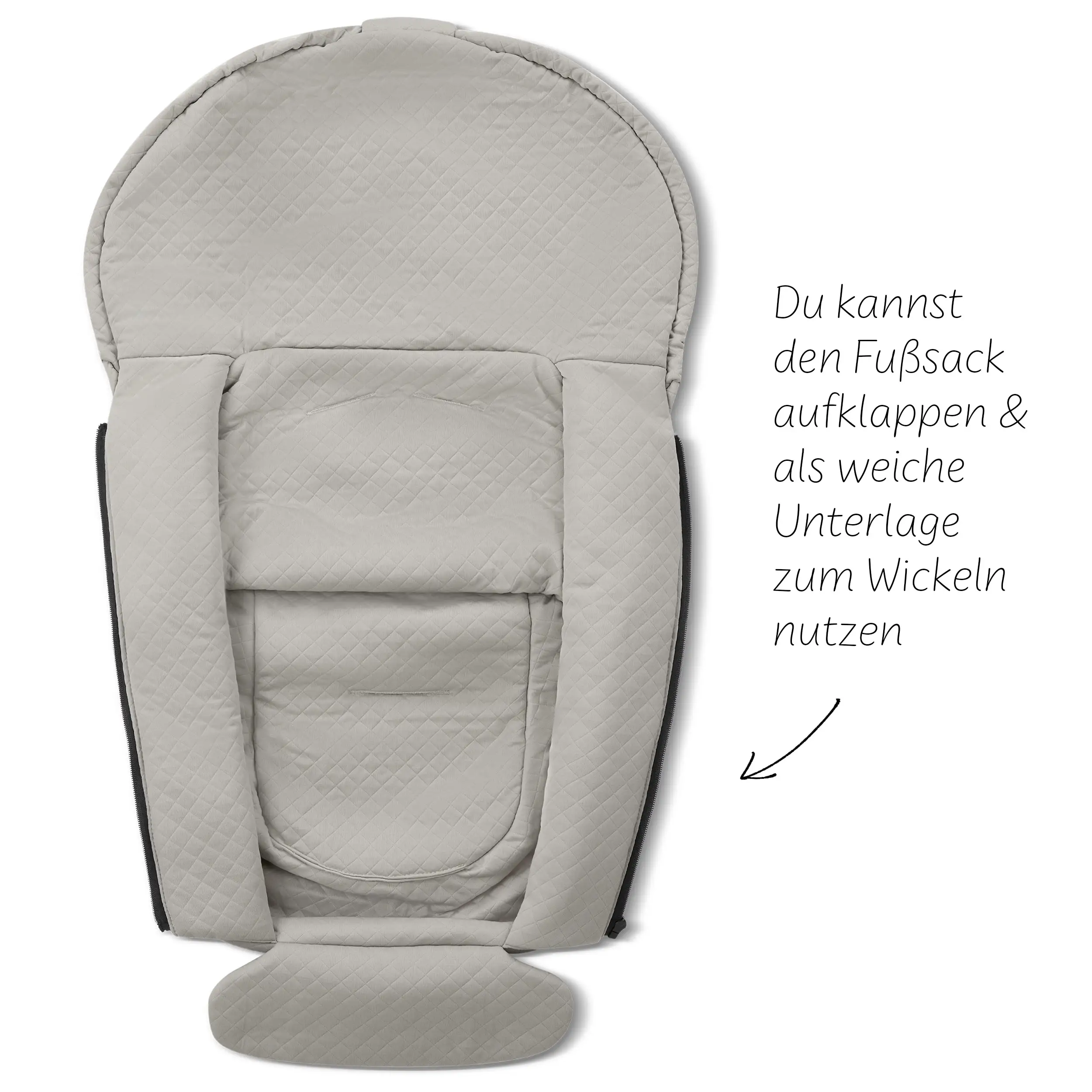 Neugeborenen Fußsack - Powder