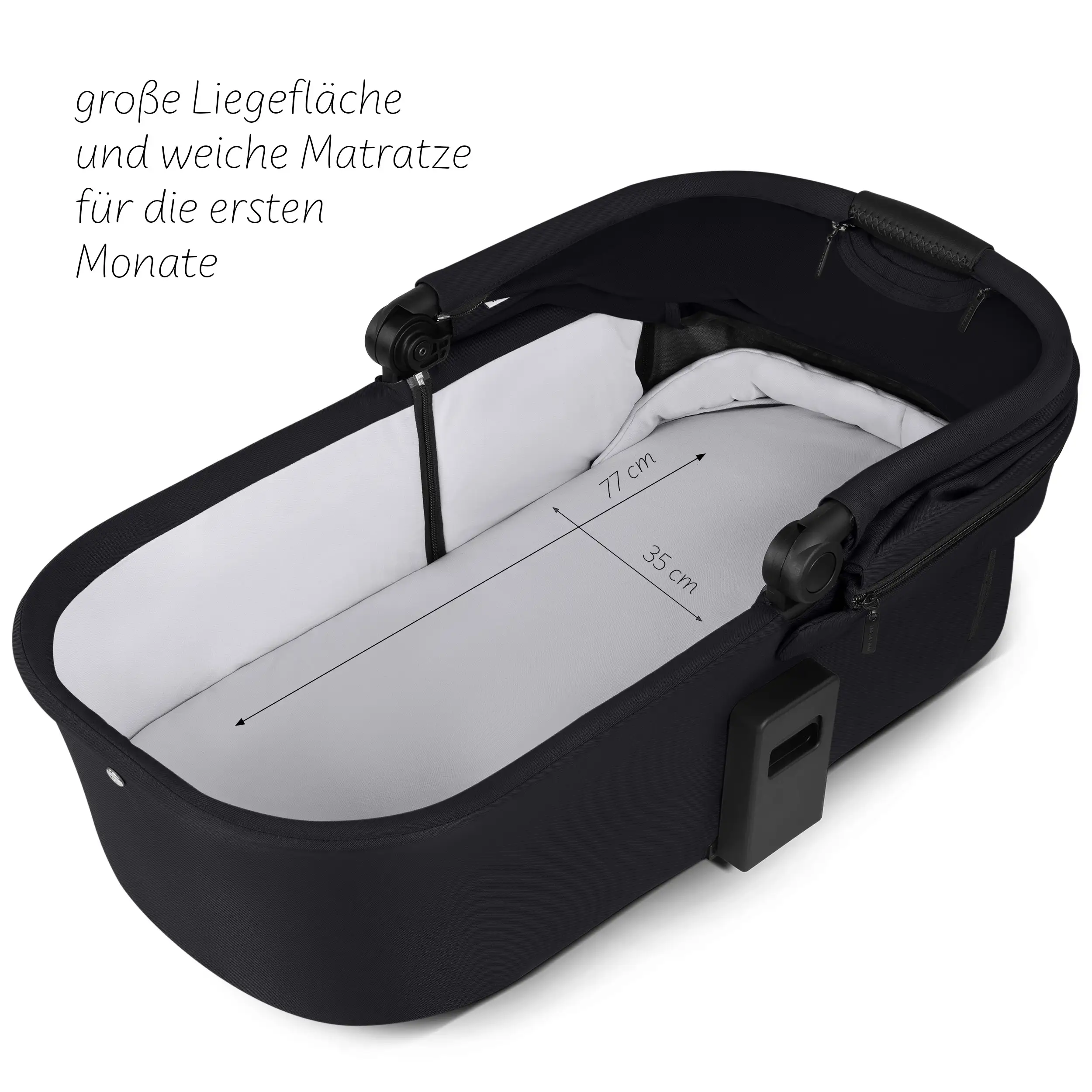 3in1 Kinderwagen-Set Salsa Core inkl. Babyschale Calla mit Liegefunktion - Ink