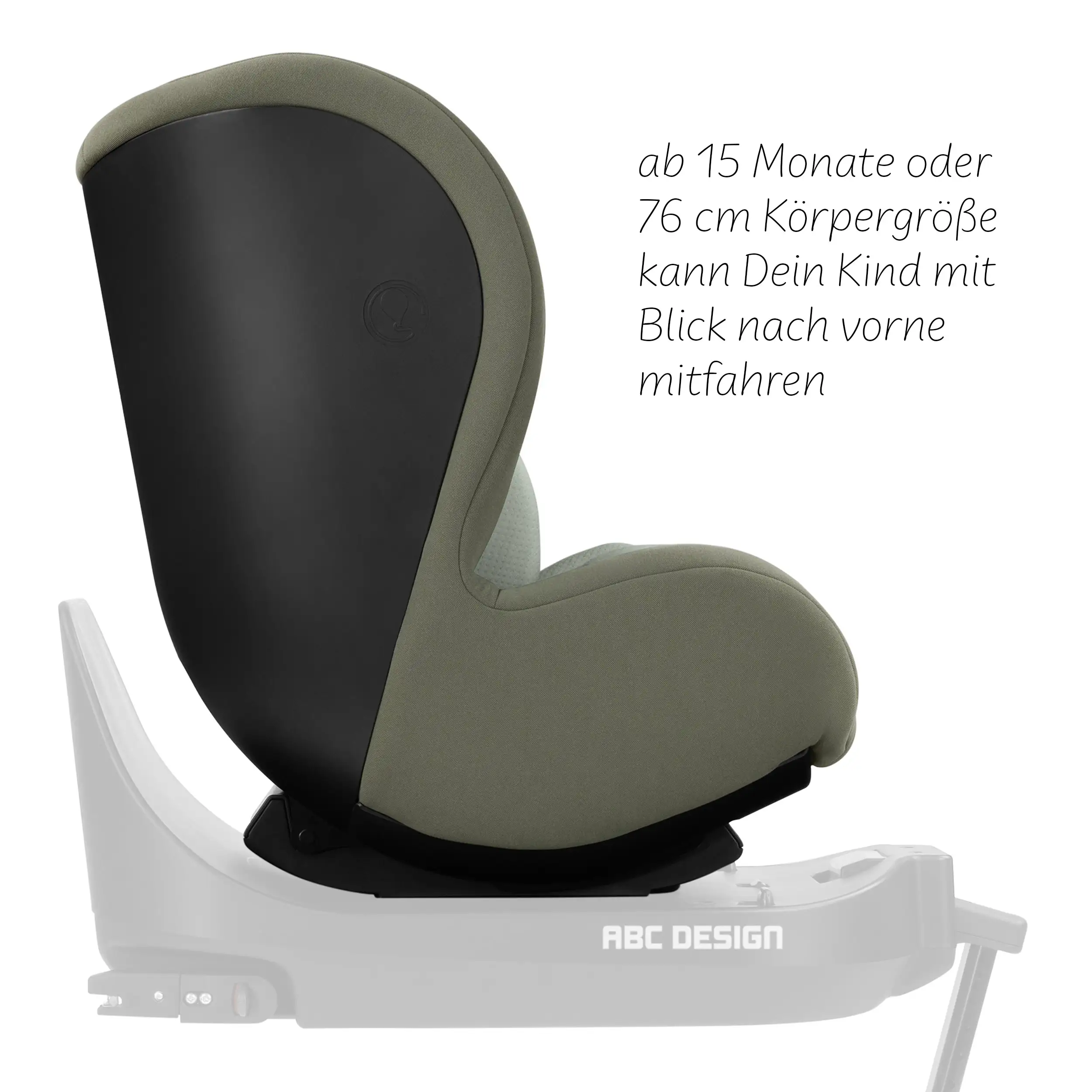 Lily i-Size child car seat incl. rotating ISOFIX Base Root - Sage