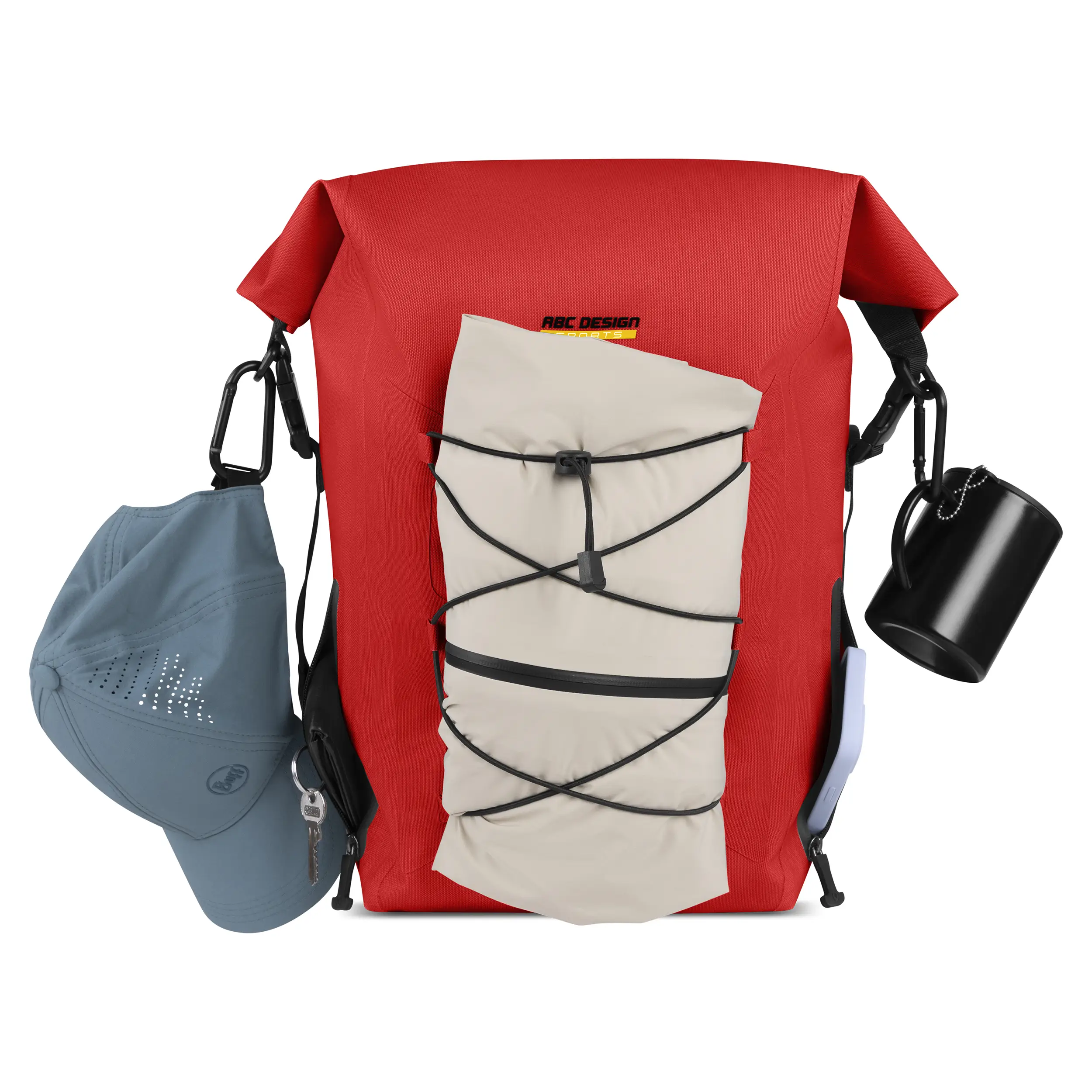 Premium Outdoor-Rucksack Lausanne 20L für Stadt & Natur - Mango