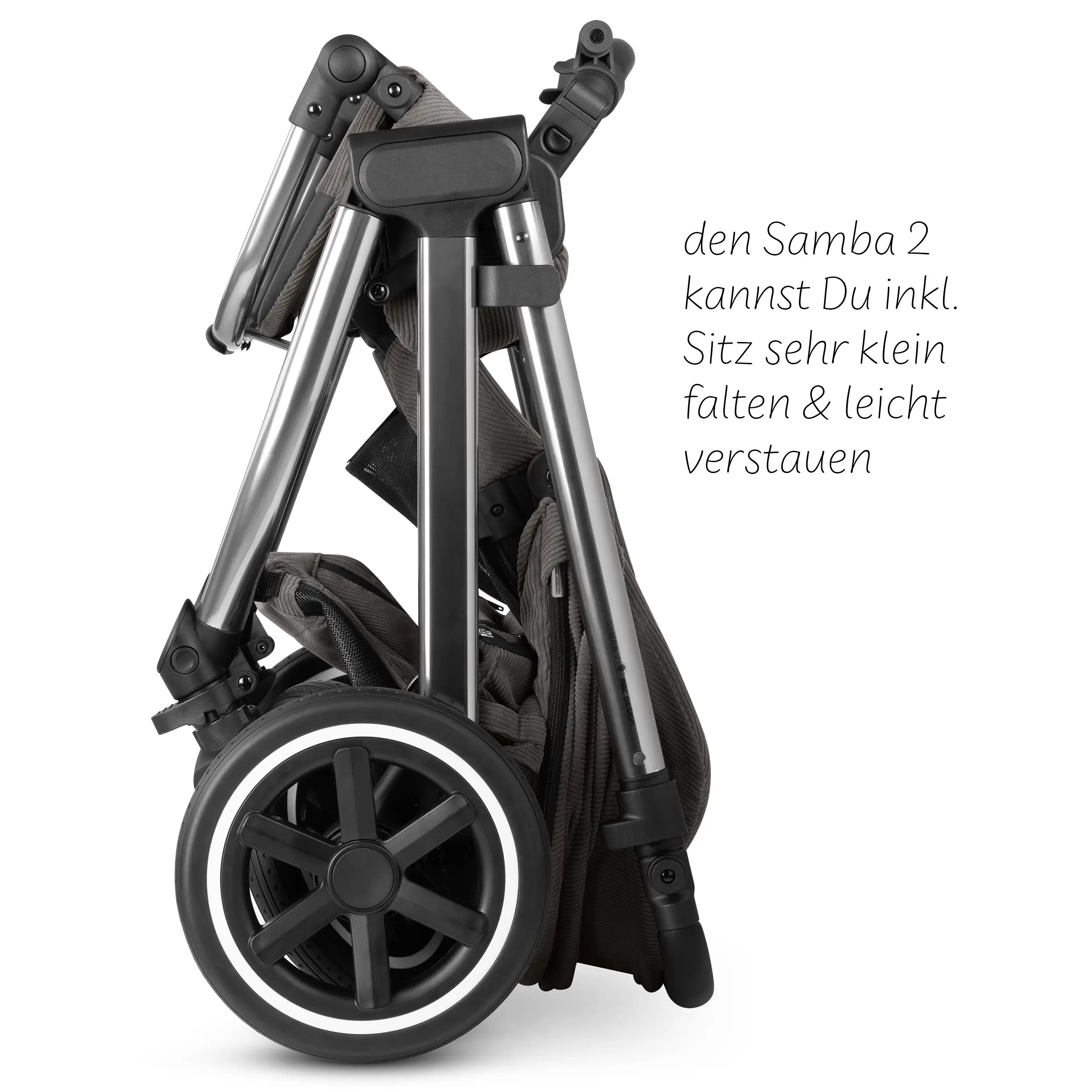 Kombi-Kinderwagen Samba 2 - Almond Kombi-Kinderwagen Samba 2 - Almond