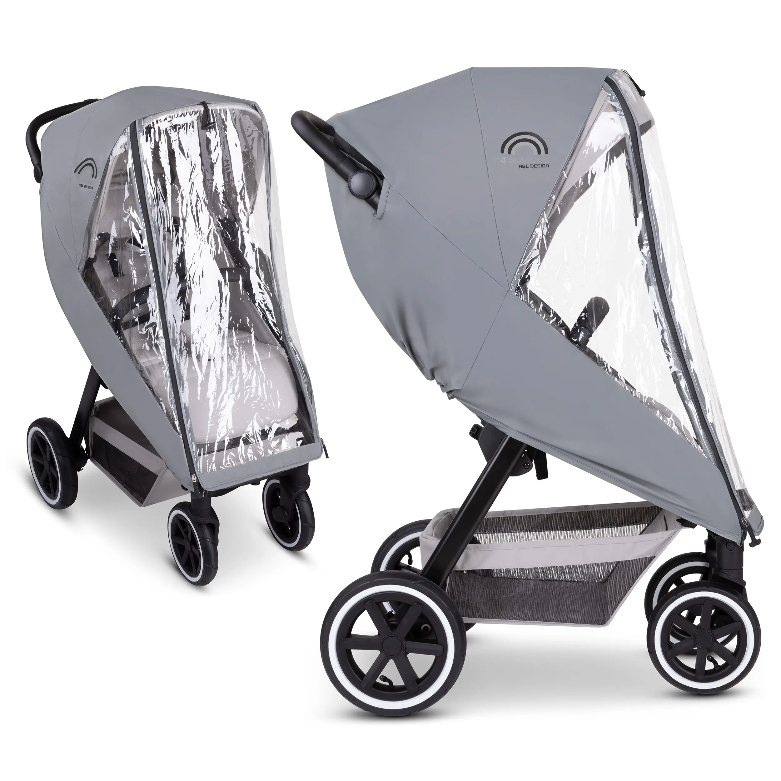 Rain Cover 4 Seasons for Stroller (with Zipper Entry) Rain Cover 4 Seasons for Stroller (with Zipper Entry)