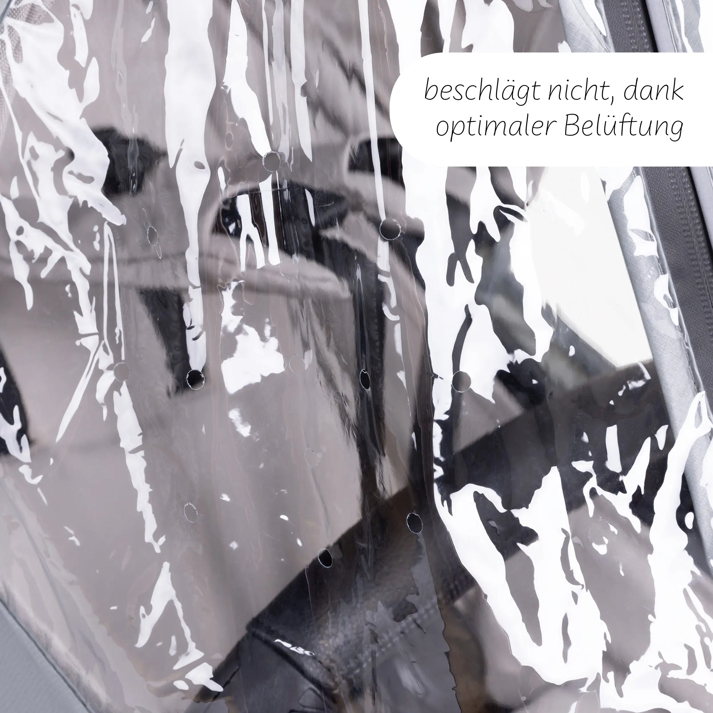 Rain Cover 4 Seasons for Stroller (with Zipper Entry) Rain Cover 4 Seasons for Stroller (with Zipper Entry)