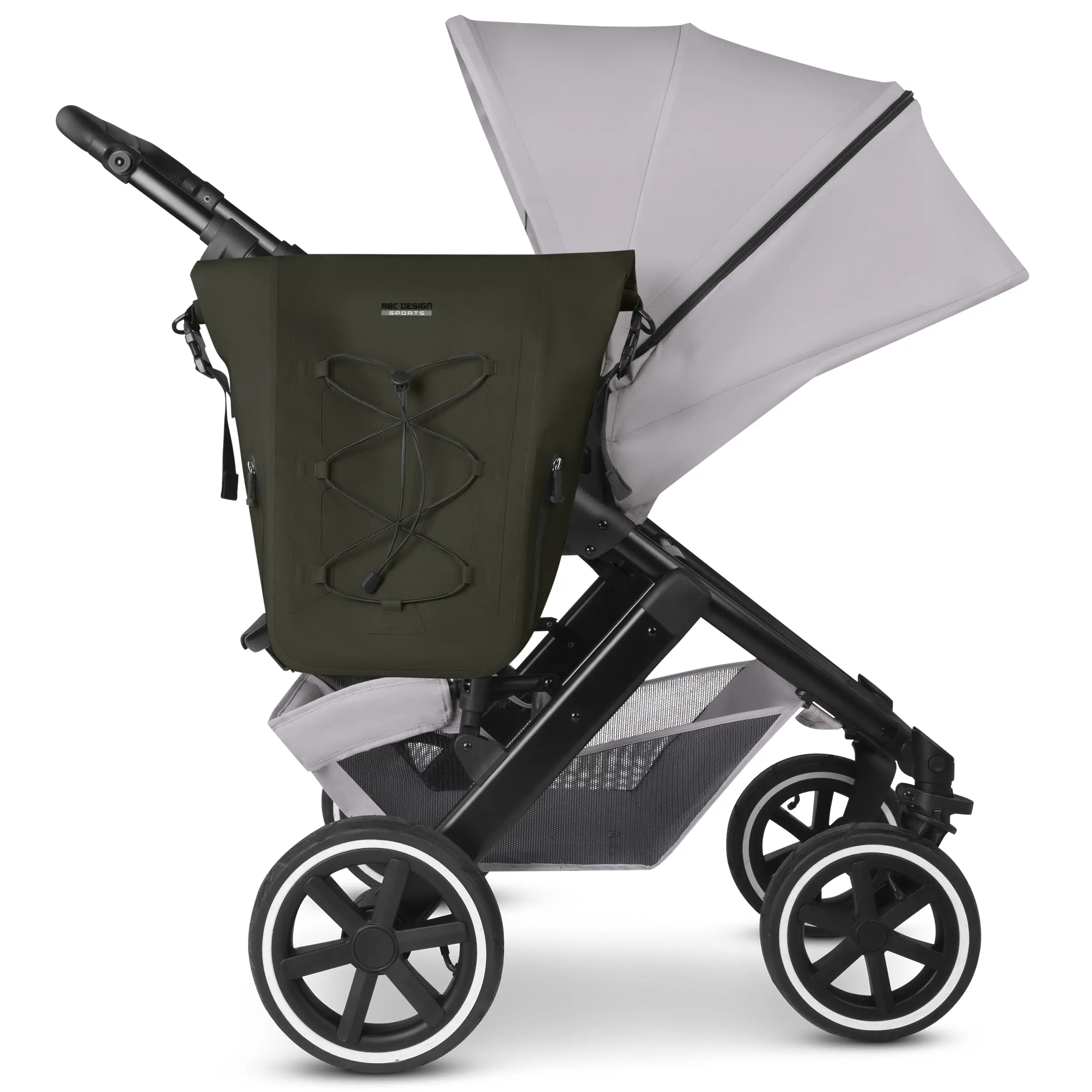 Satteltasche Sion 20L für Kinderwagen Fahrradanhänger & Alltag - Avocado