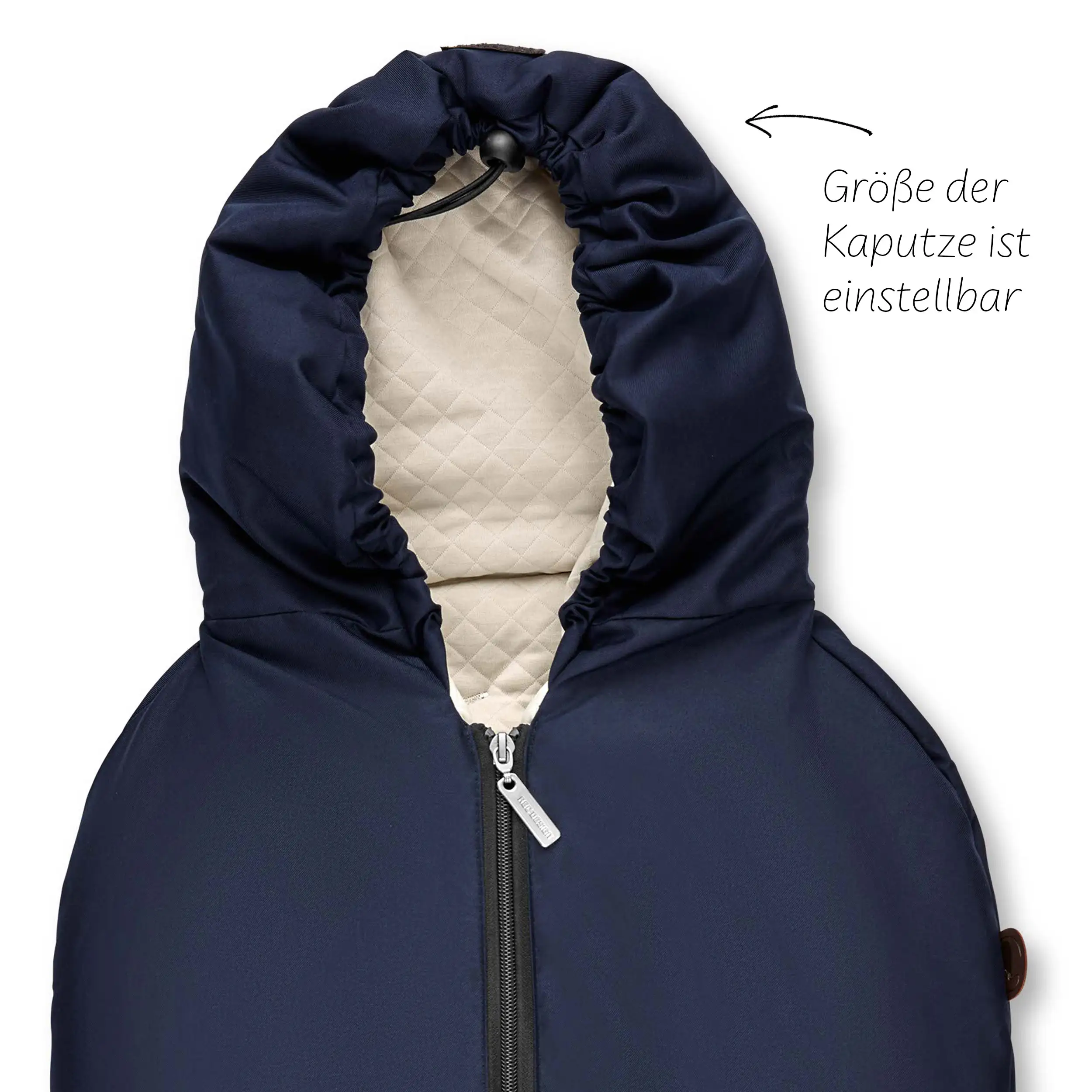 Neugeborenen Fußsack - Navy