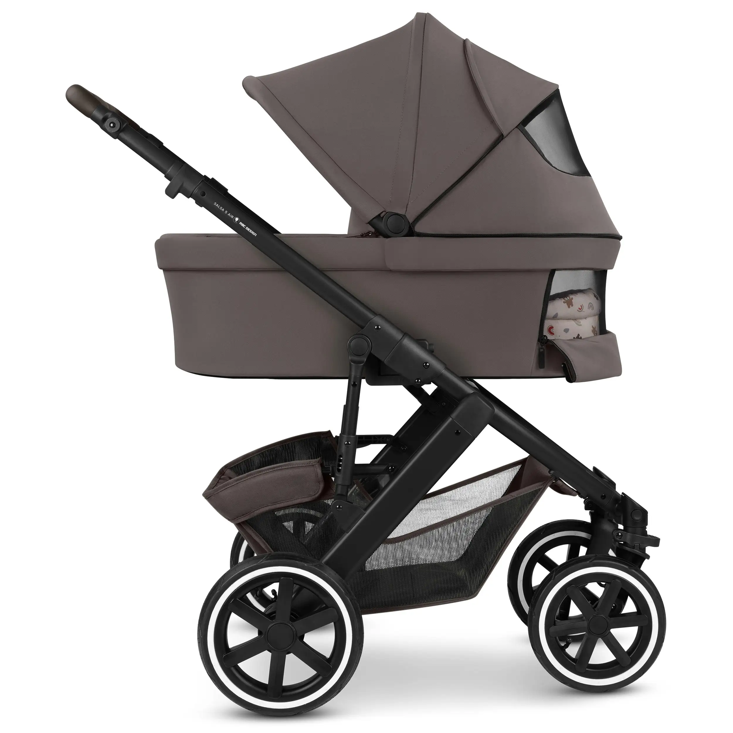 Ensemble poussette 3 en 1 Salsa 5 Air avec siège auto pour bébé - Teddy Ensemble poussette 3 en 1 Salsa 5 Air avec siège auto pour bébé - Teddy