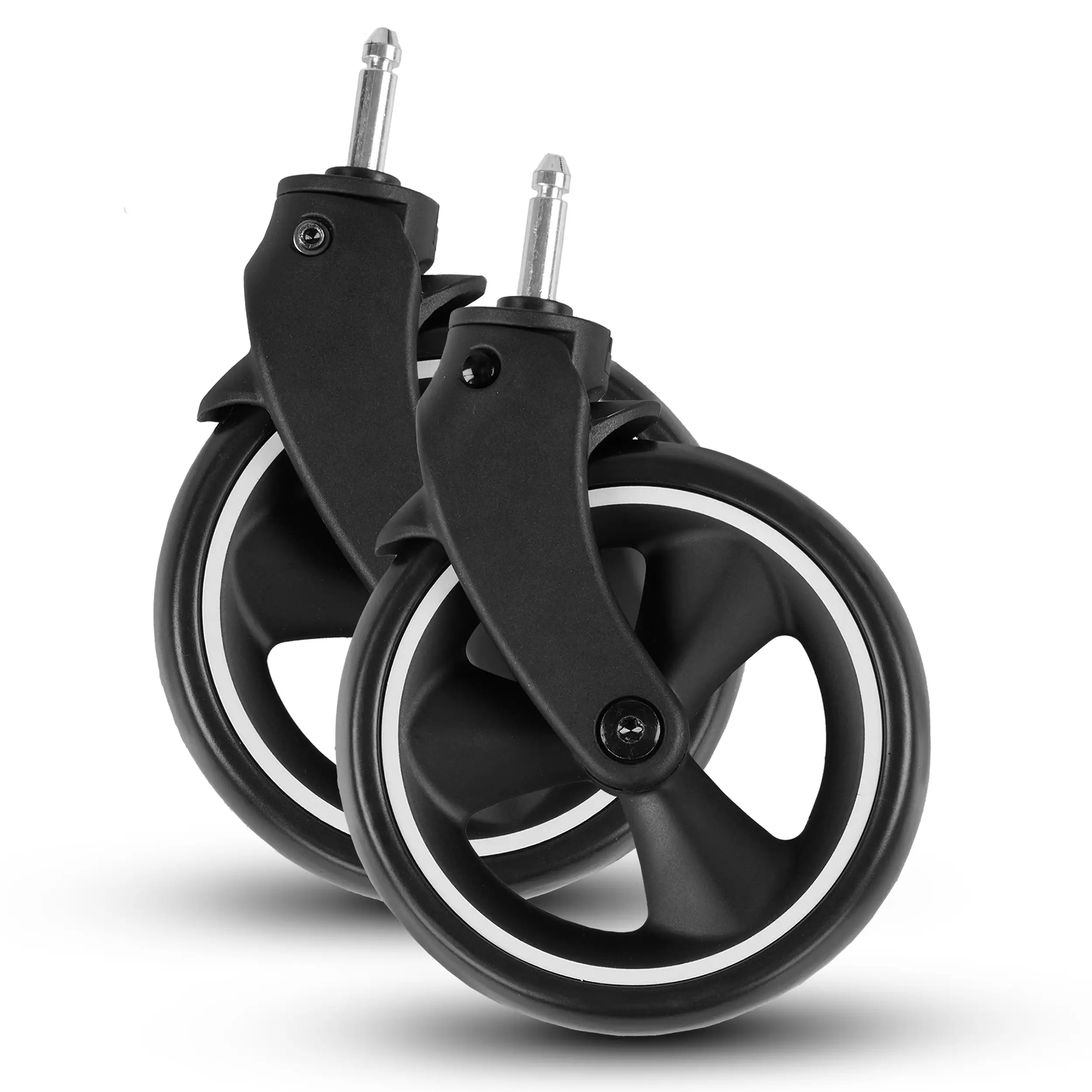 Vorderräder Satz (2 Stück) für Ping 3 Travel  / Ping Two - EVA Black / White Wall Vorderräder Satz (2 Stück) für Ping 3 Travel  / Ping Two - EVA Black / White Wall