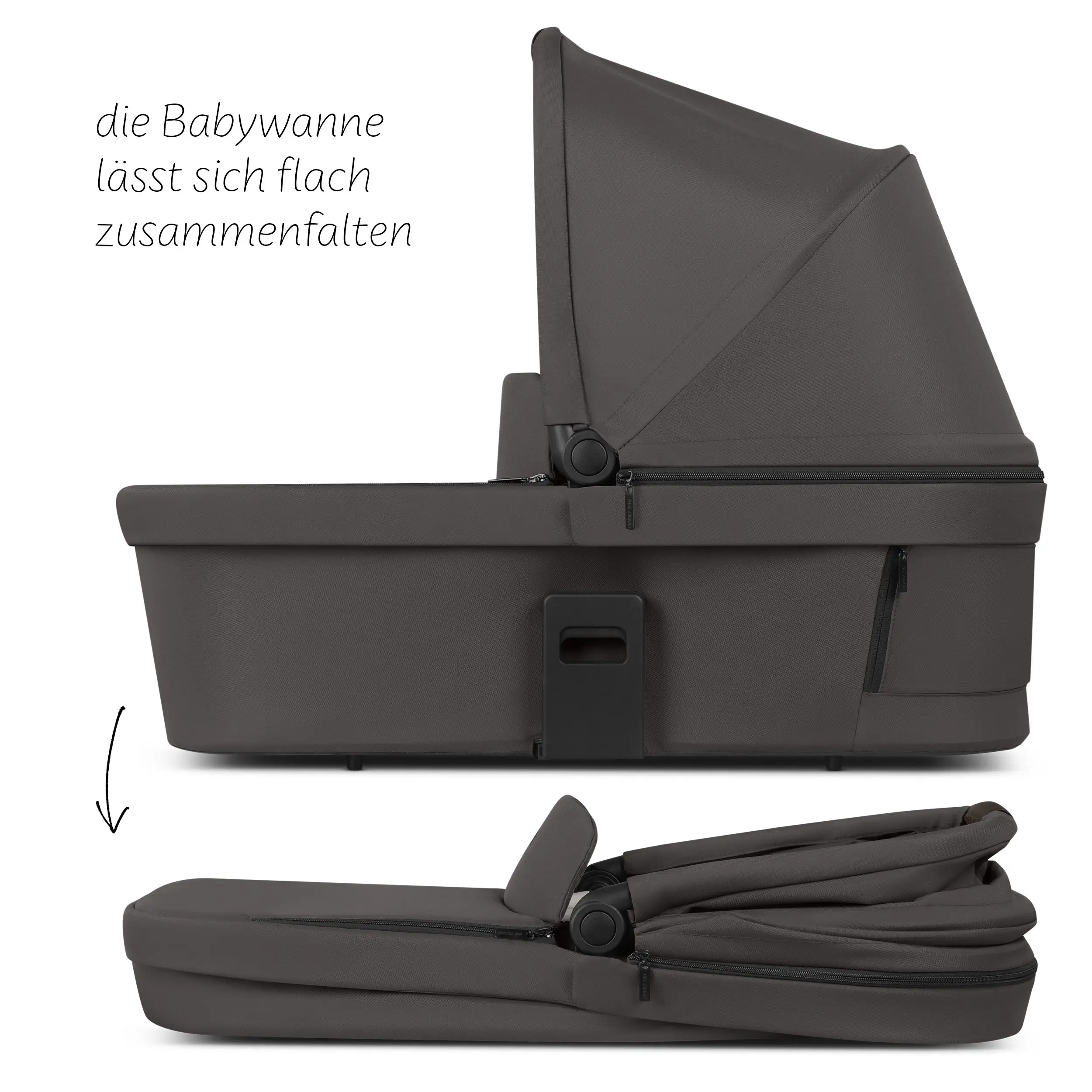 4in1 Kinderwagen-Set Salsa Core inkl. Babyschale Calla mit Liegefunktion & Isofix Base Root - Falcon