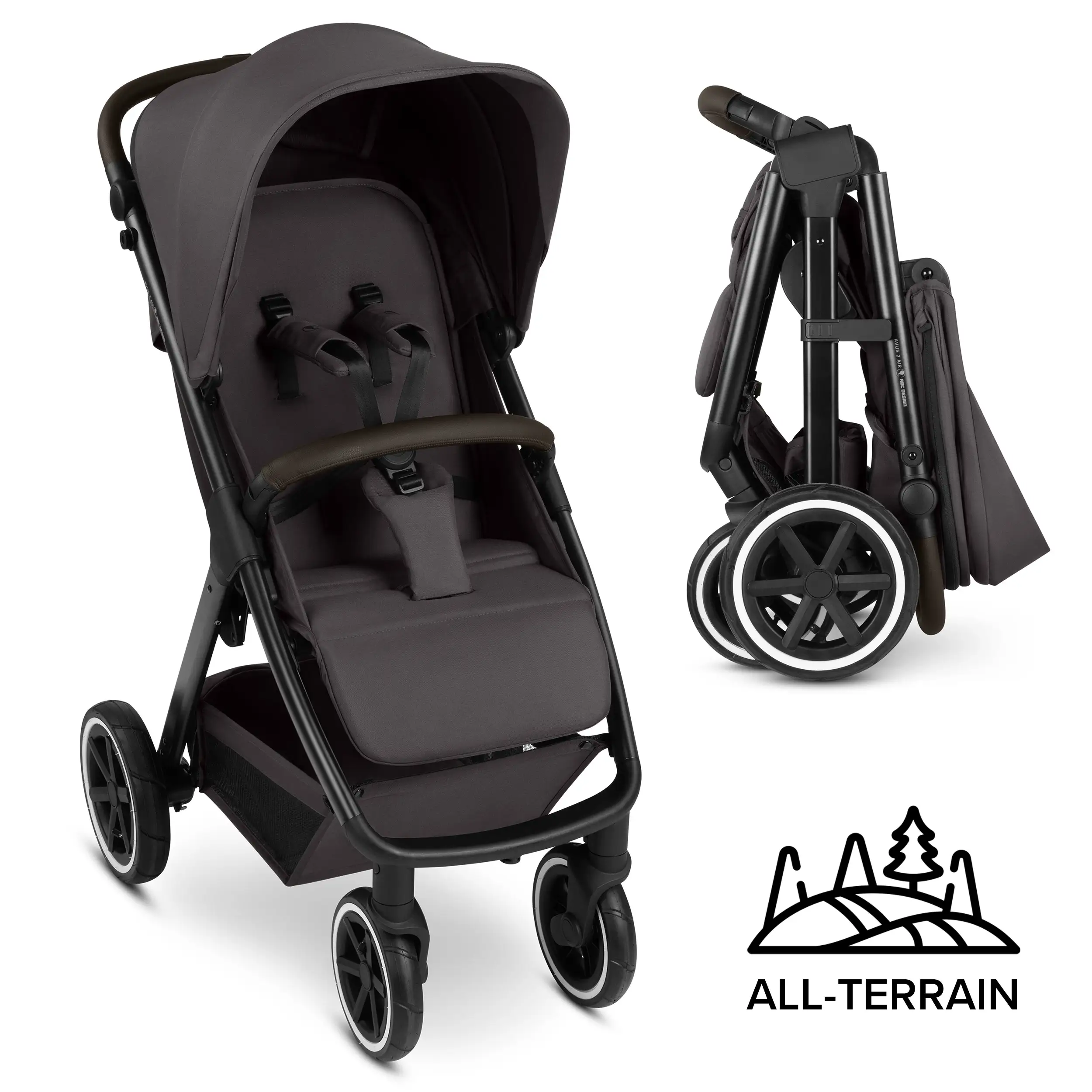 Stroller Avus 2 Air | With Air Tires - Falcon Stroller Avus 2 Air | With Air Tires - Falcon