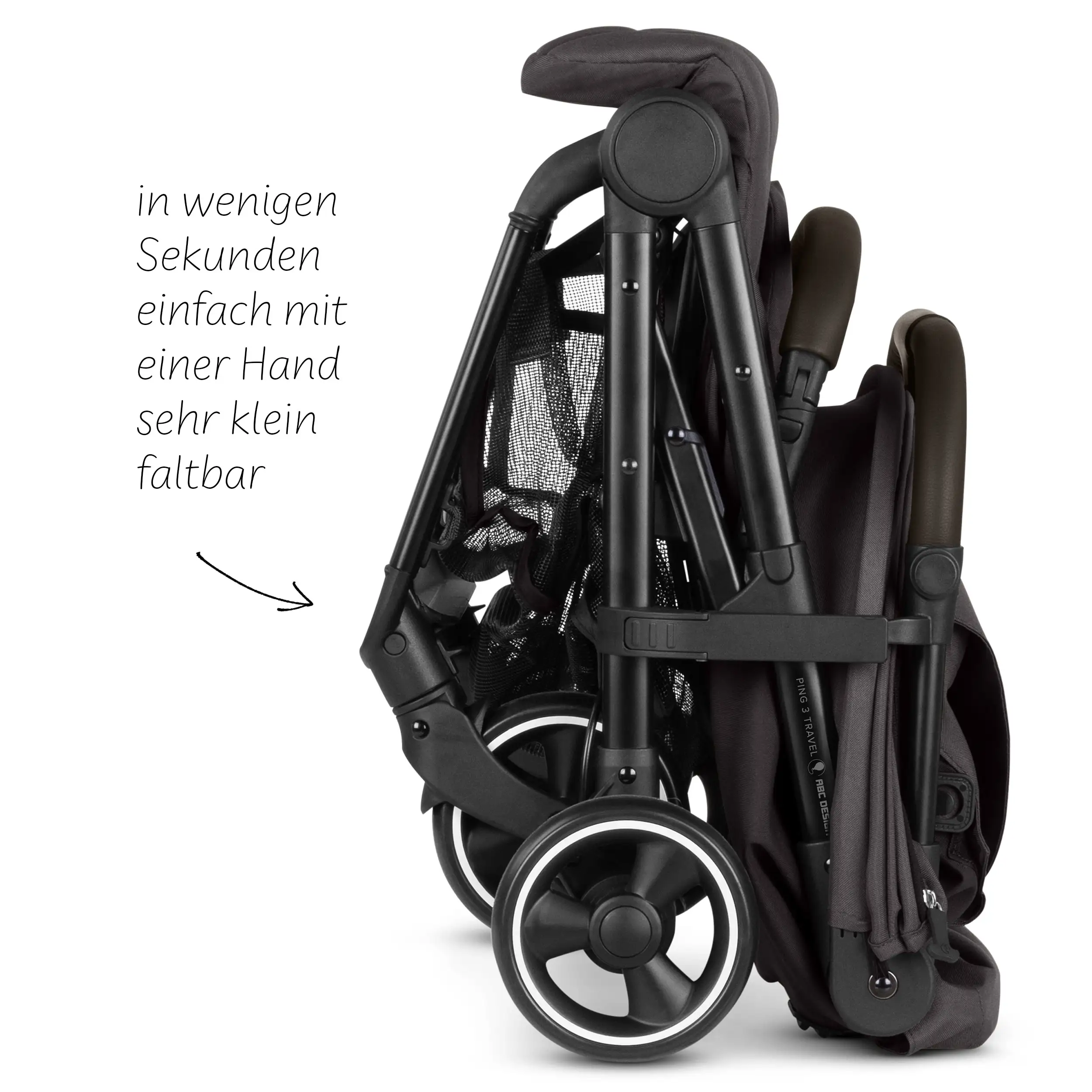 Reisebuggy Ping 3 Travel mit Zubehörset  - Falcon