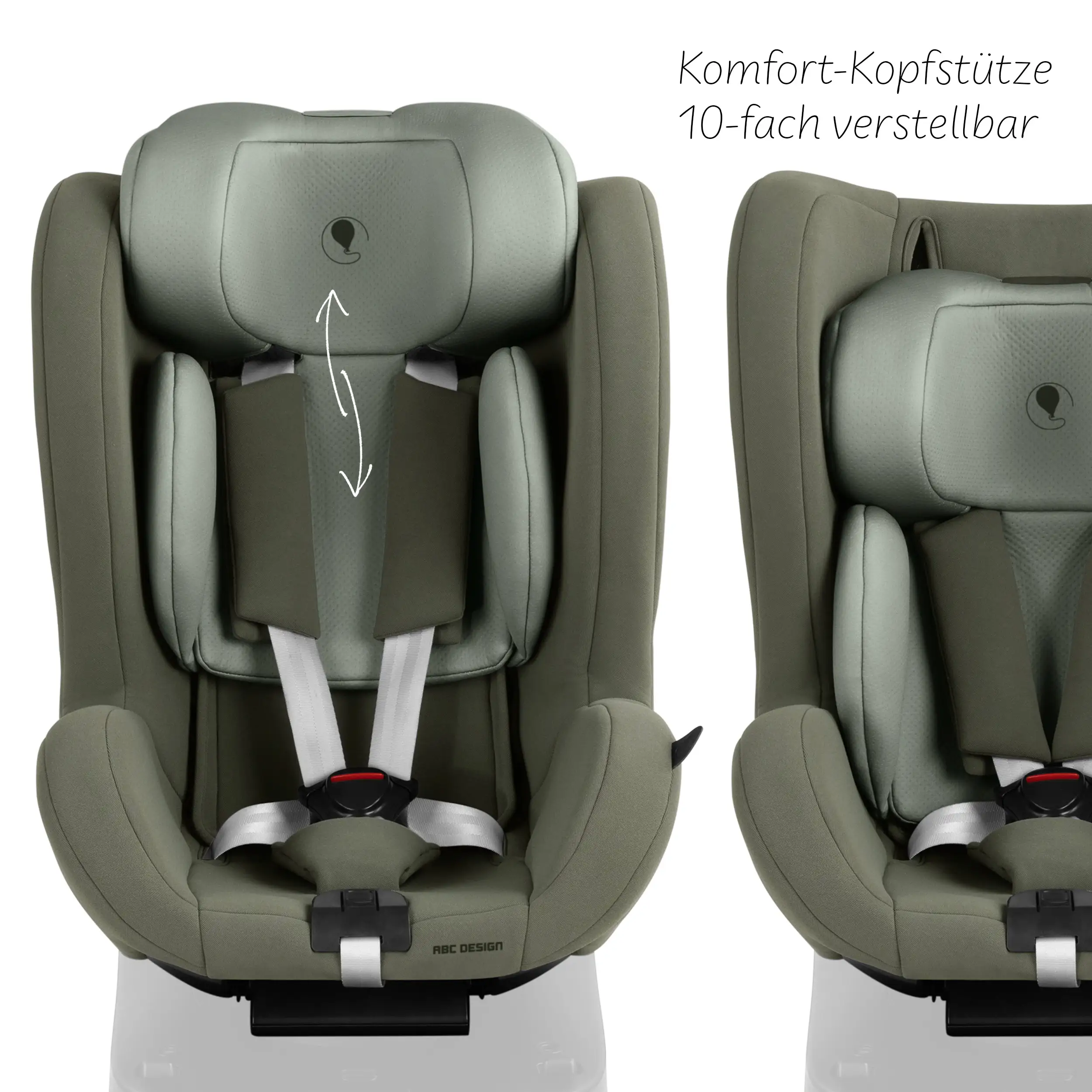 Silla de auto Reboard  Lily i-Size (desde el nacimiento hasta los 4 años) - Sage Silla de auto Reboard  Lily i-Size (desde el nacimiento hasta los 4 años) - Sage