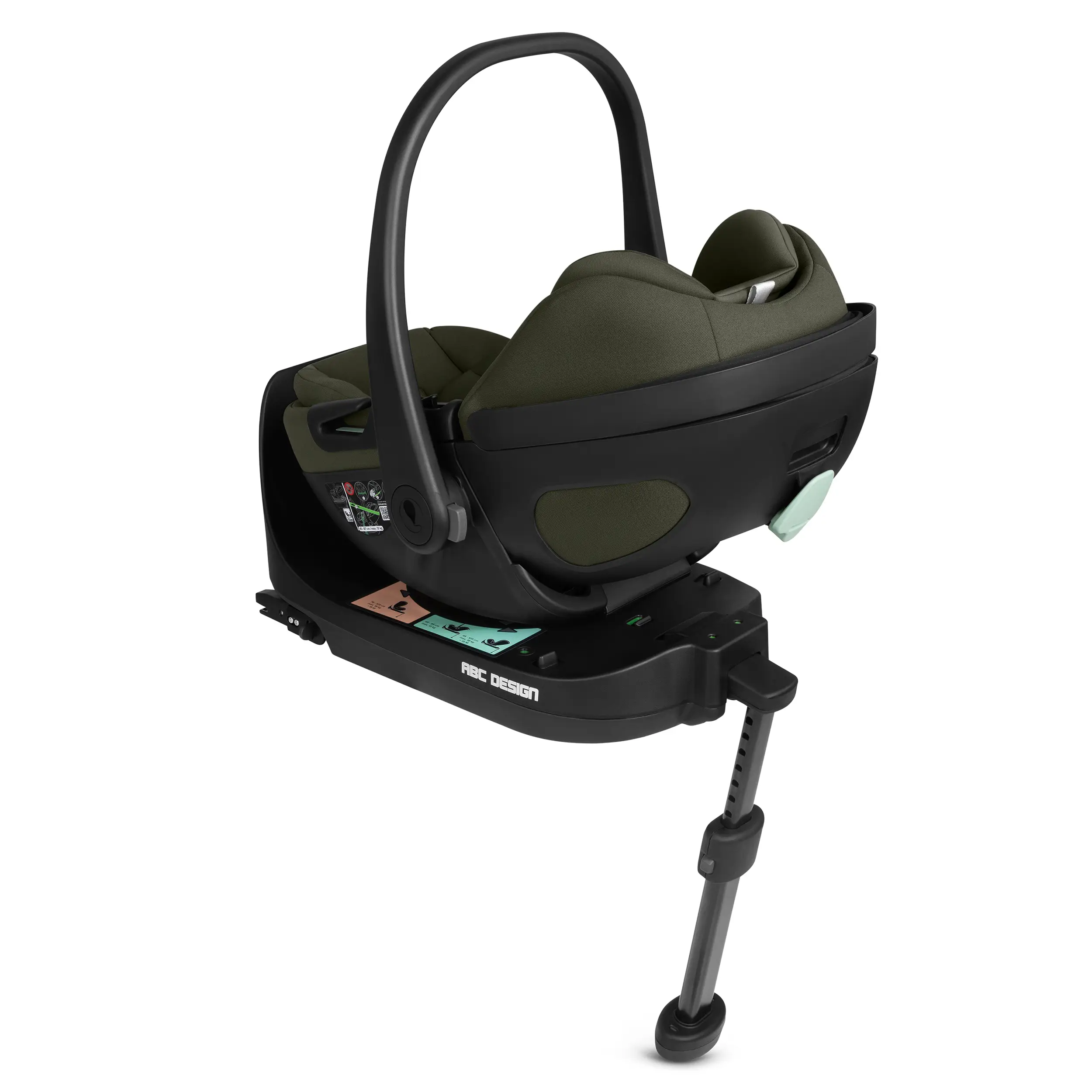 Calla i-Size Infant Car Seat with Reclining Function - Olive