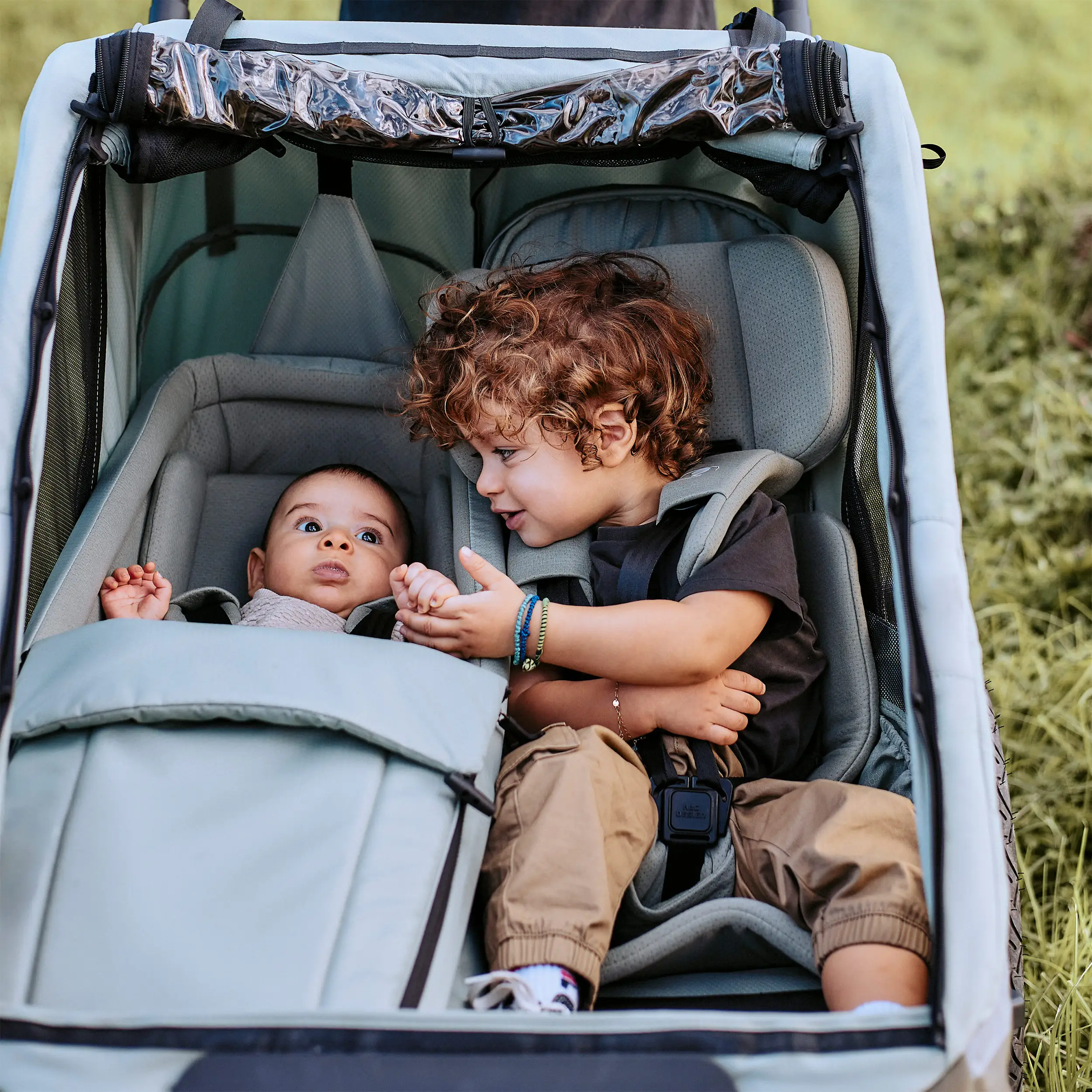 Newborn Insert for Bike Trailer Tour - Olive Newborn Insert for Bike Trailer Tour - Olive