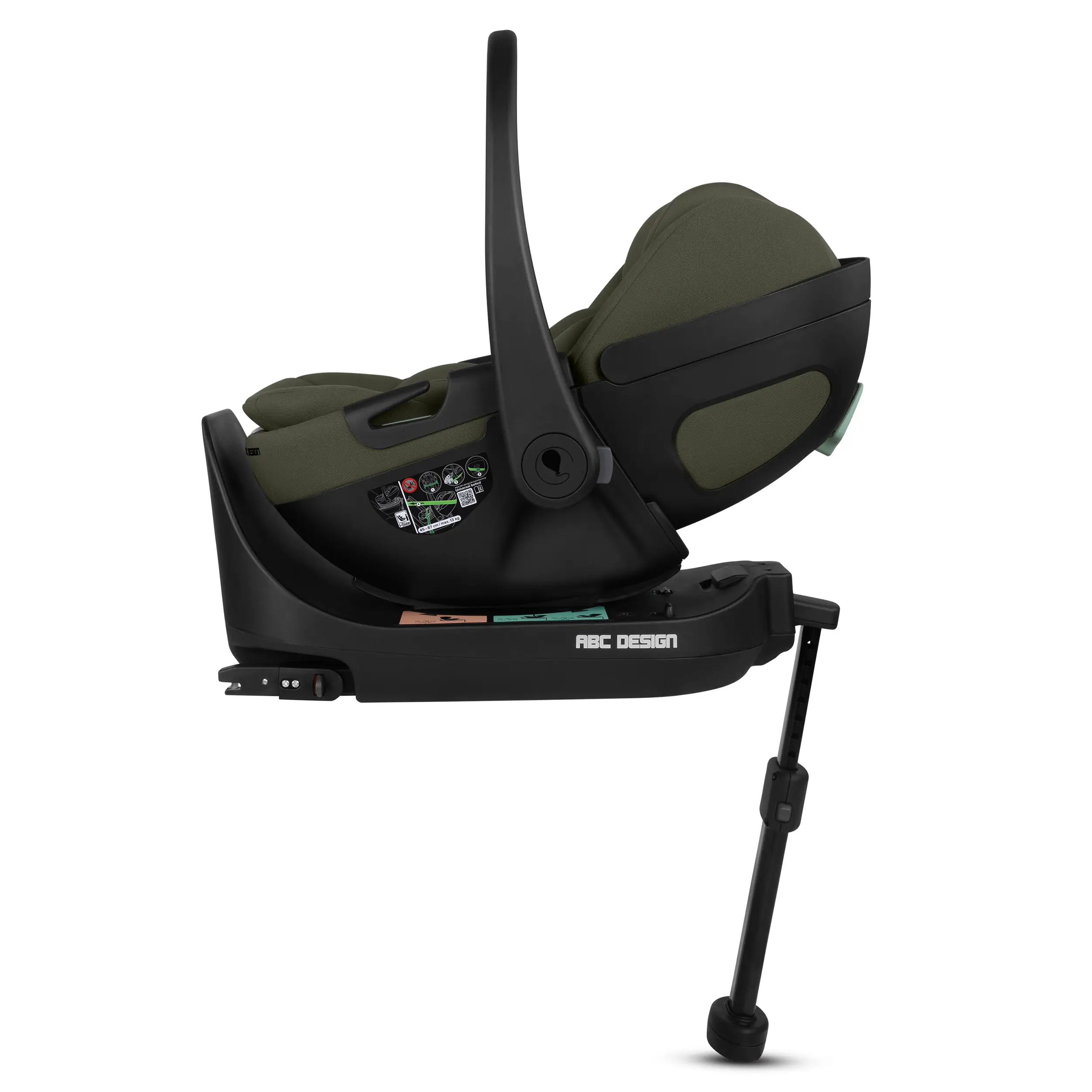 Calla i-Size Infant Car Seat with Reclining Function - Olive