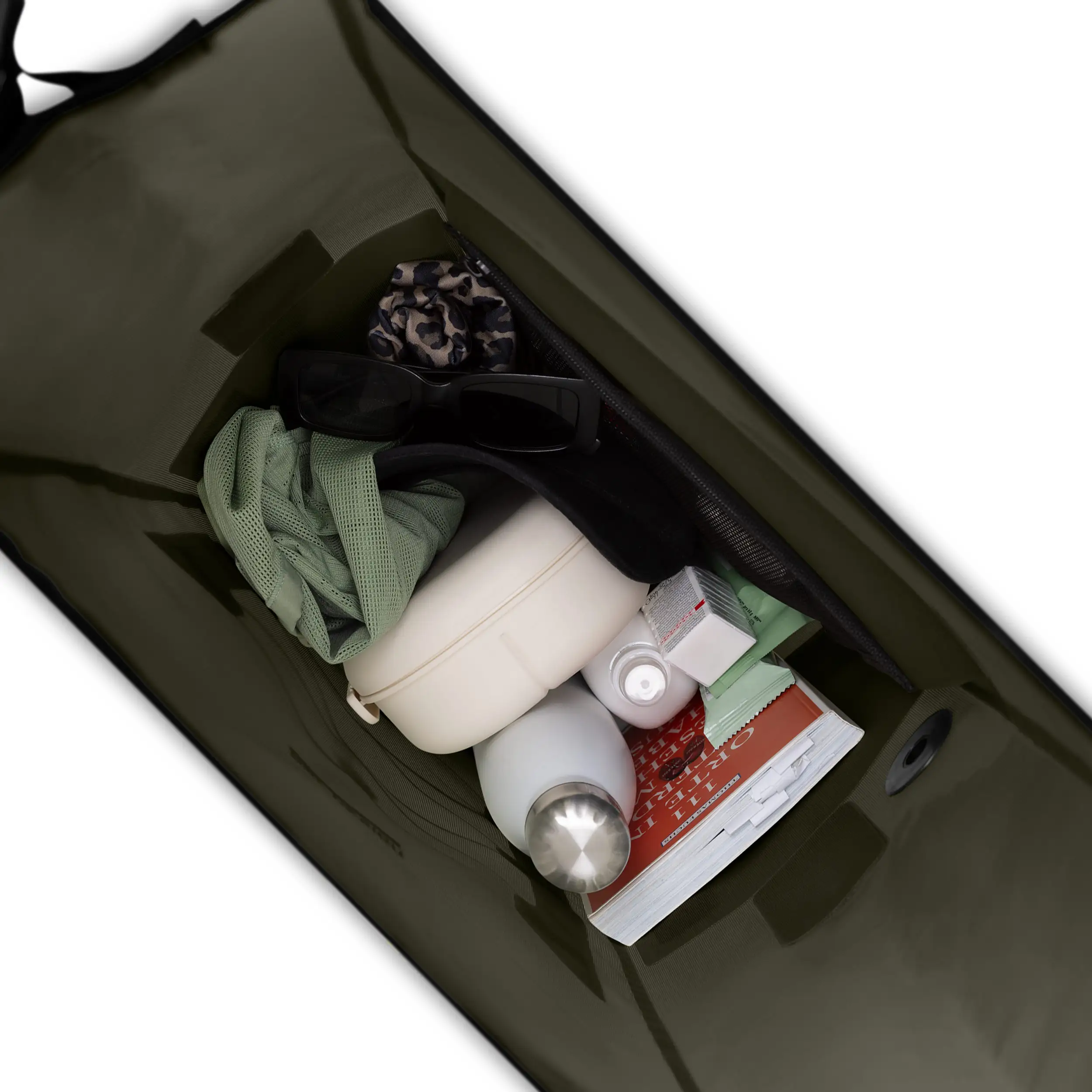 Sion 20L saddle bag for strollers, bike trailers & everyday use - Avocado