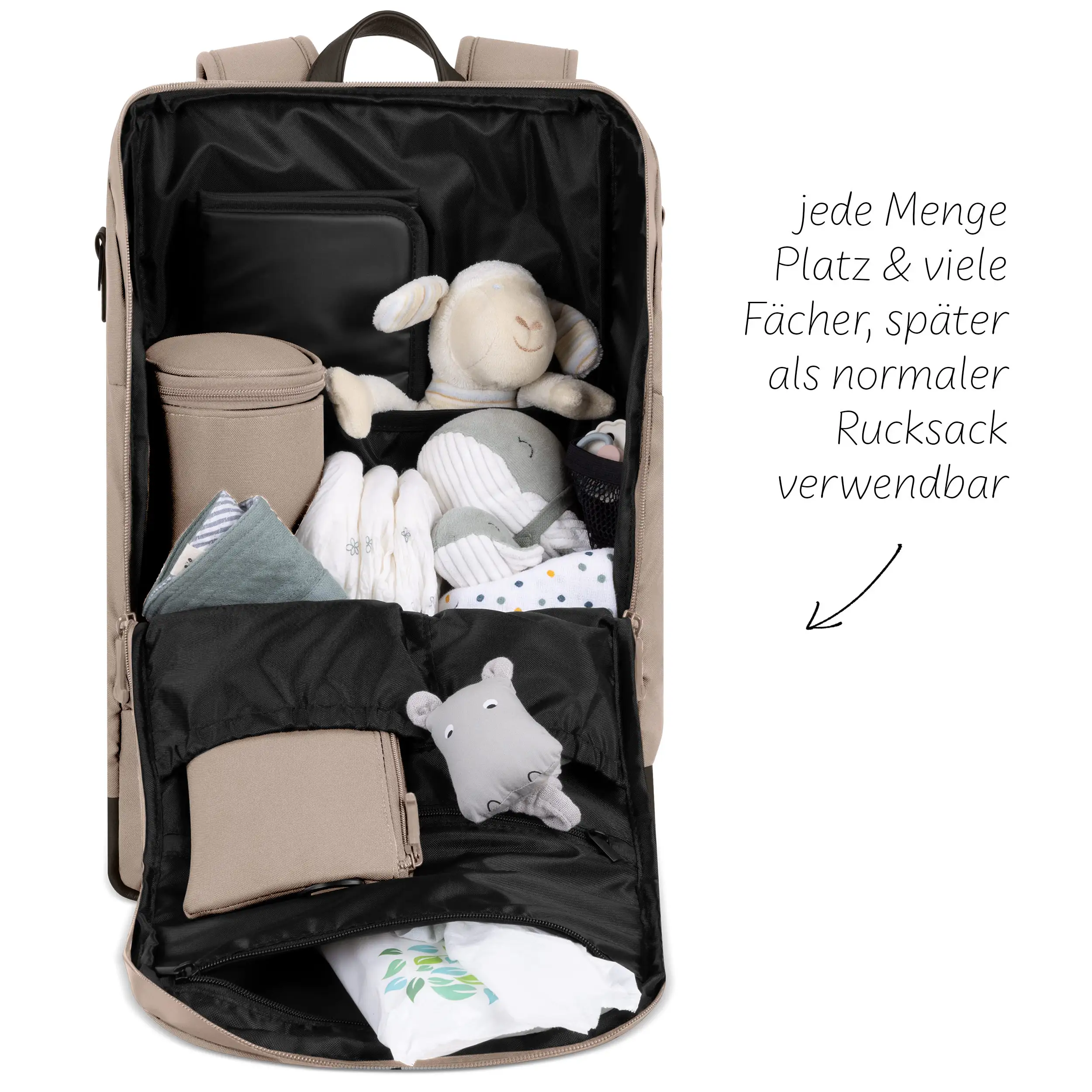 Wickelrucksack Active - Sand