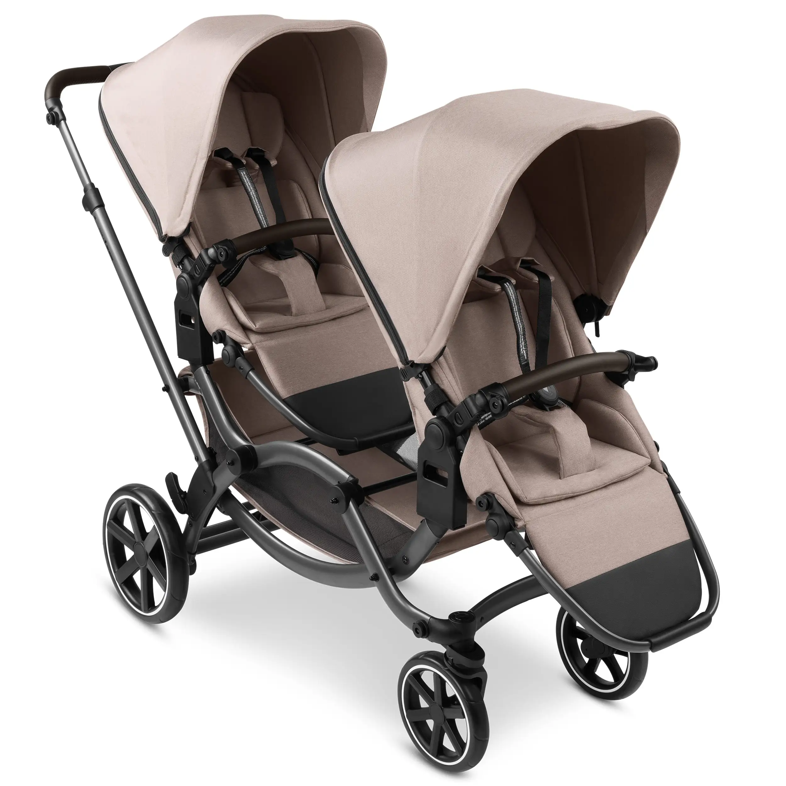 Double Stroller Zoom 2 - Camel Double Stroller Zoom 2 - Camel
