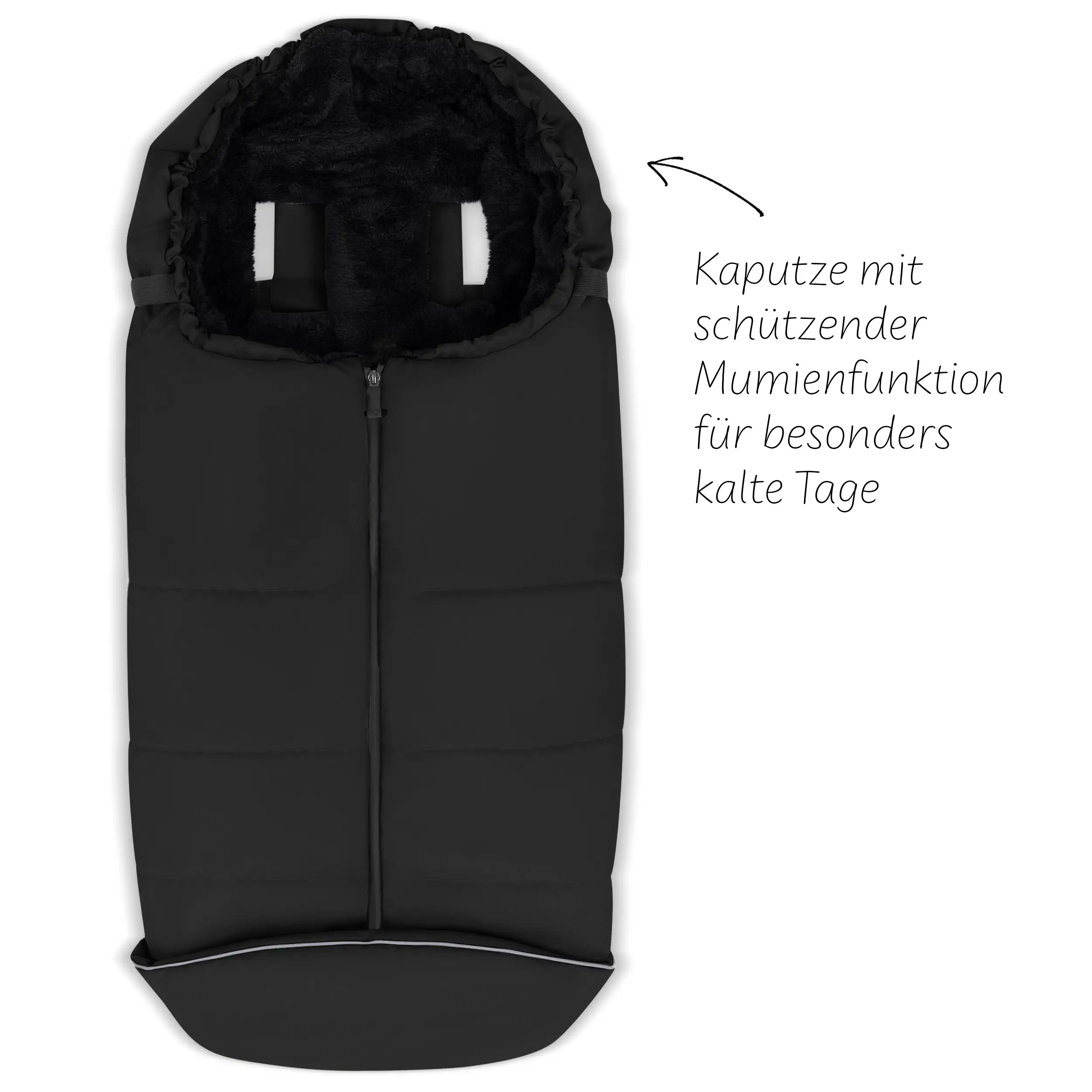 Zubehör Set Kinderwagen - Wickeltasche, Winterfußsack, Regenschutz & Moskitonetz - Black Zubehör Set Kinderwagen - Wickeltasche, Winterfußsack, Regenschutz & Moskitonetz - Black