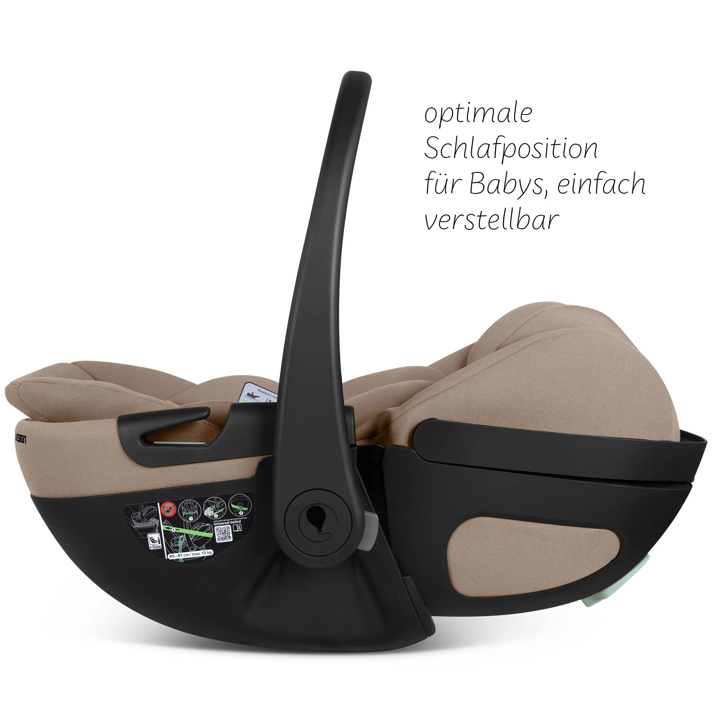Calla i-Size lie-flat infant car seat incl. rotating ISOFIX Base Root