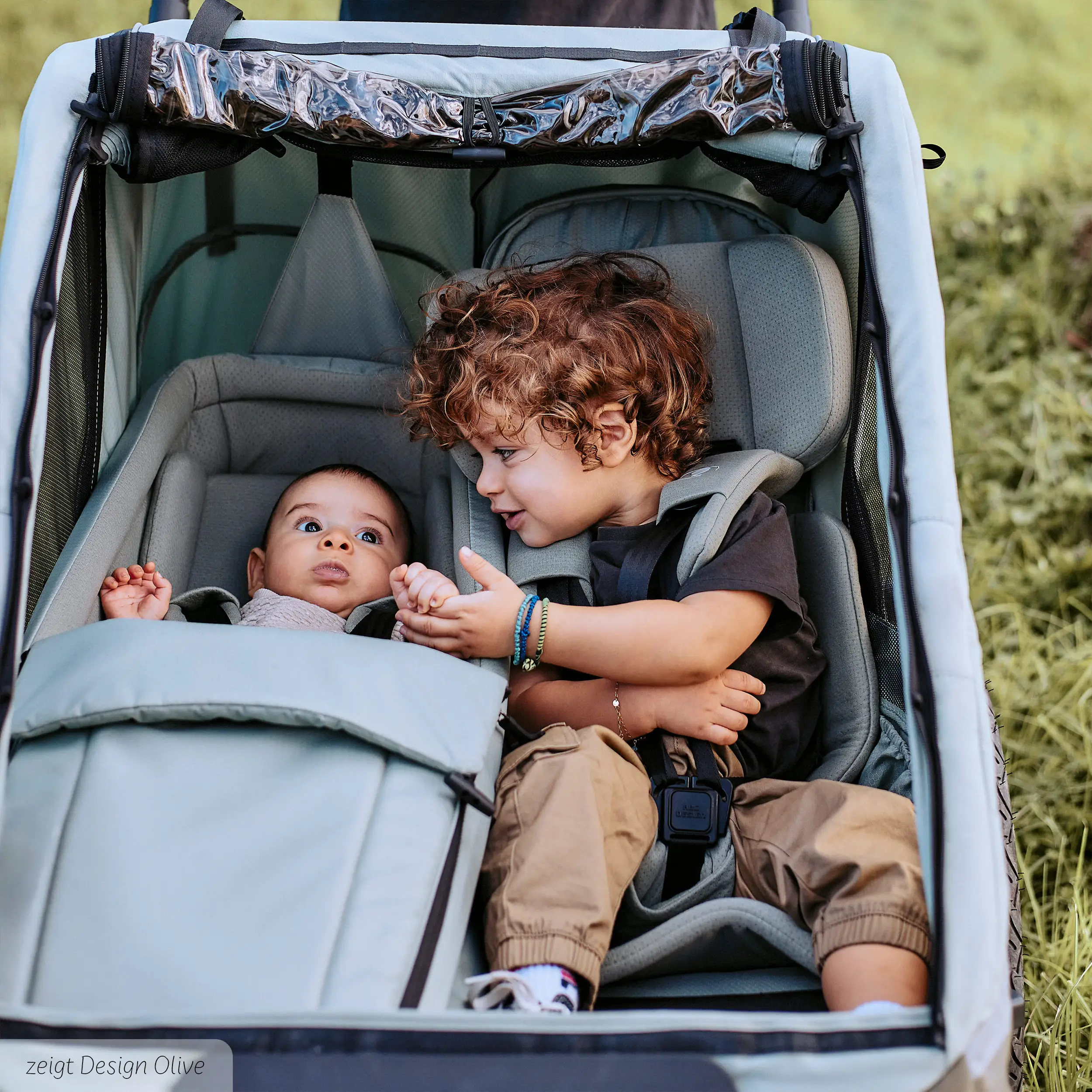 Cojín para recién nacido para remolque de bicicleta - Ink  Cojín para recién nacido para remolque de bicicleta - Ink